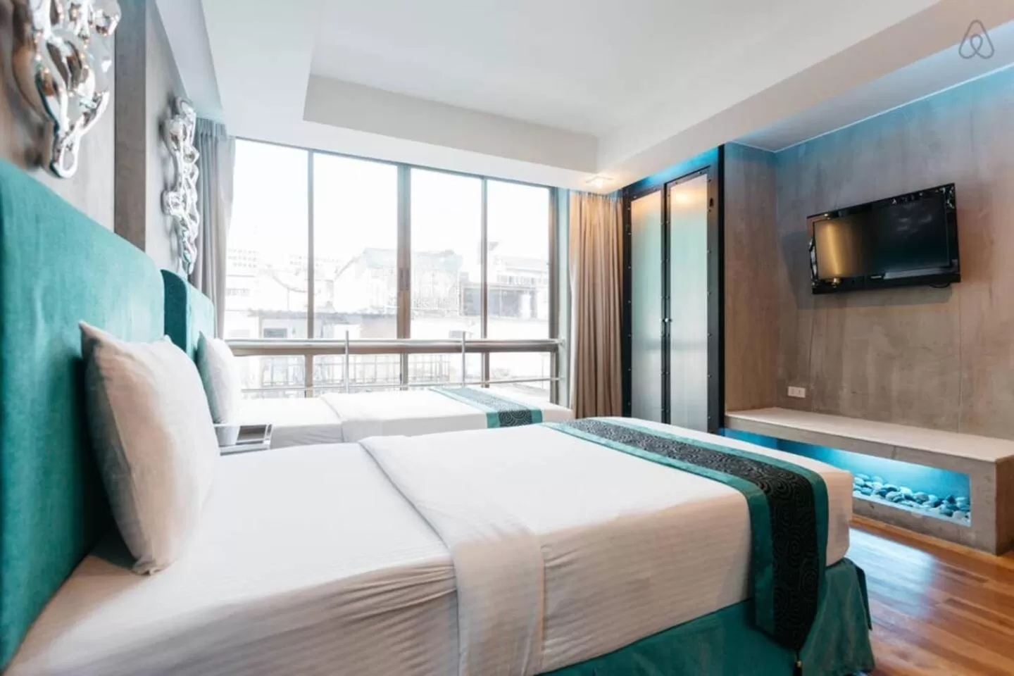 Bed in Blutique Hotel