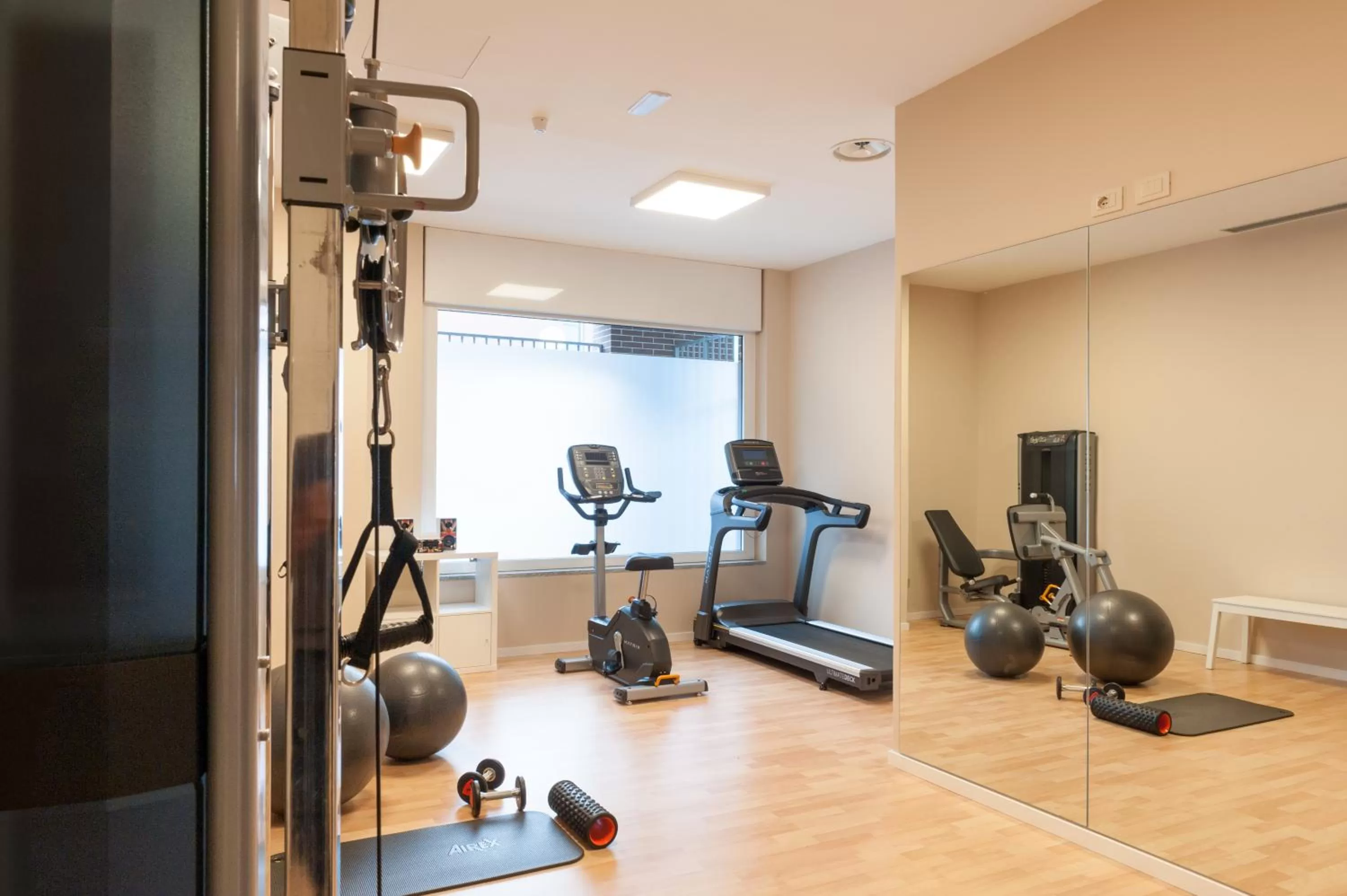 Fitness centre/facilities in Agora' Palace Hotel
