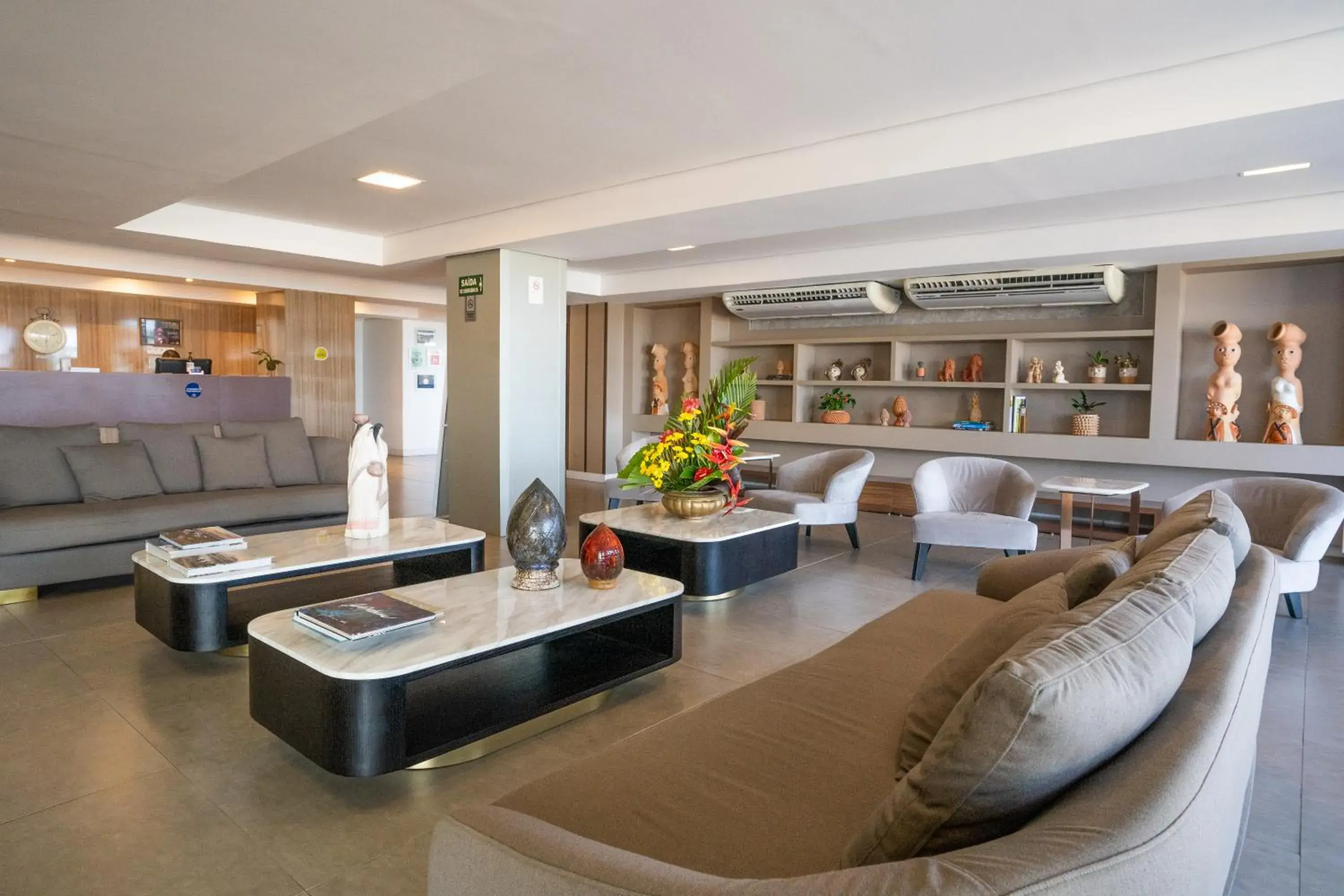 Lobby or reception, Seating Area in Hotel Cabo Branco Atlântico