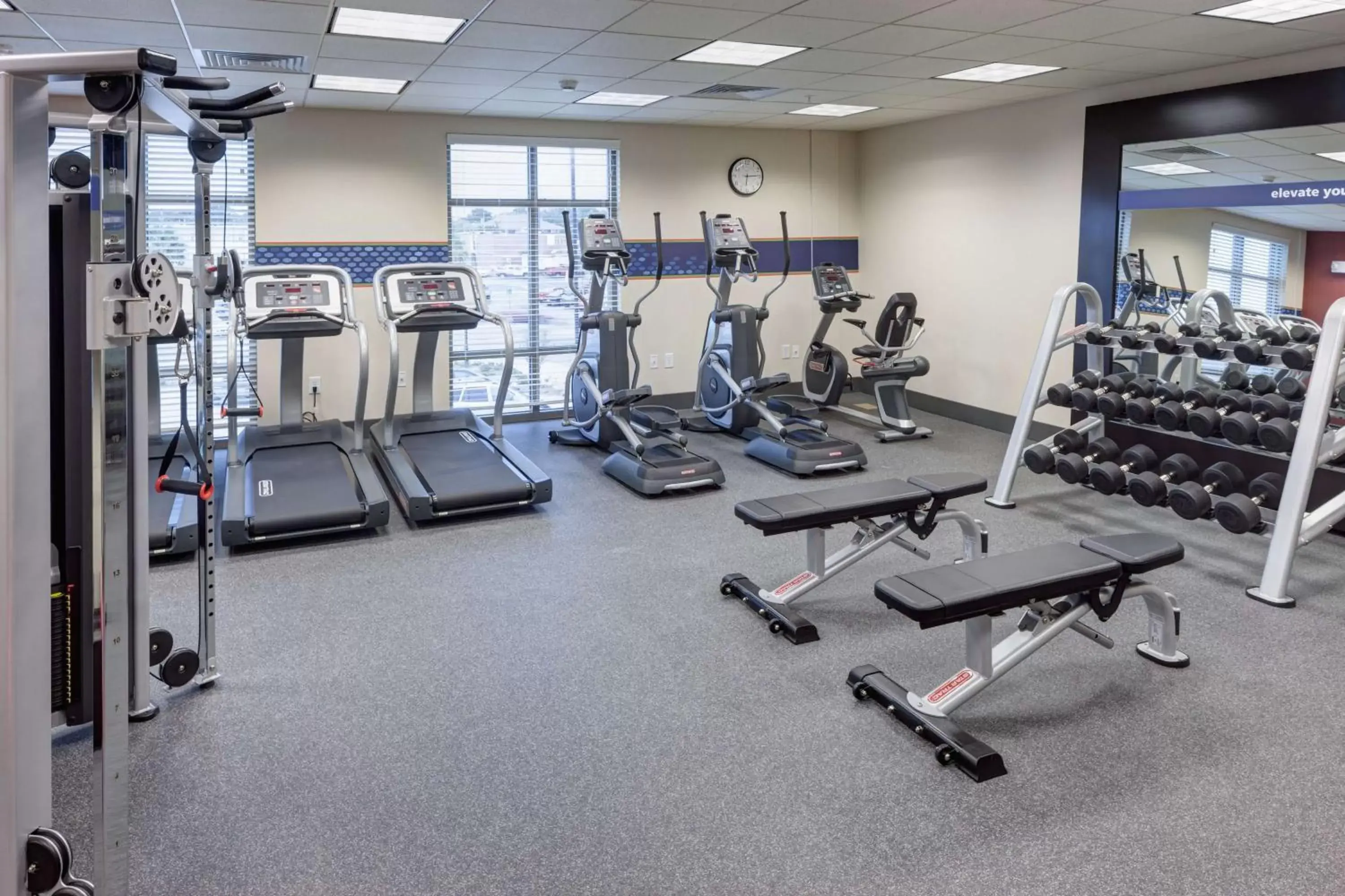 Fitness centre/facilities, Fitness Center/Facilities in Hampton Inn & Suites by Hilton Carolina Beach Oceanfront