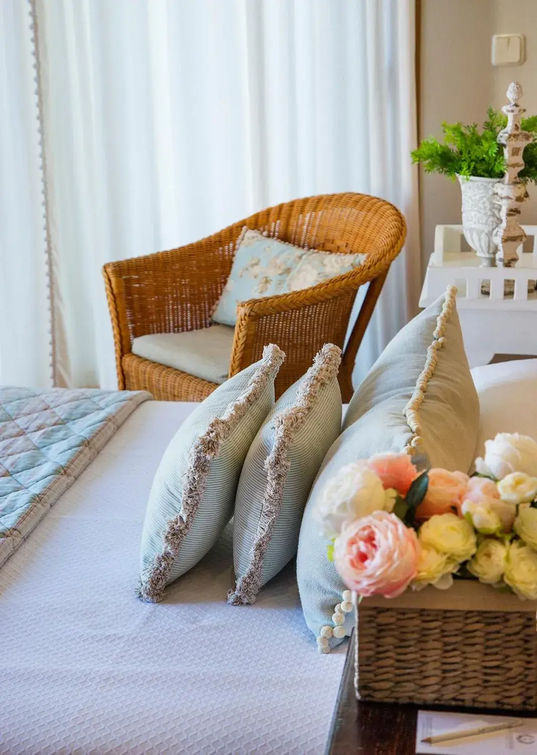 Bed in Hotel Los Ángeles Denia Bed in Hotel Los Ángeles Denia