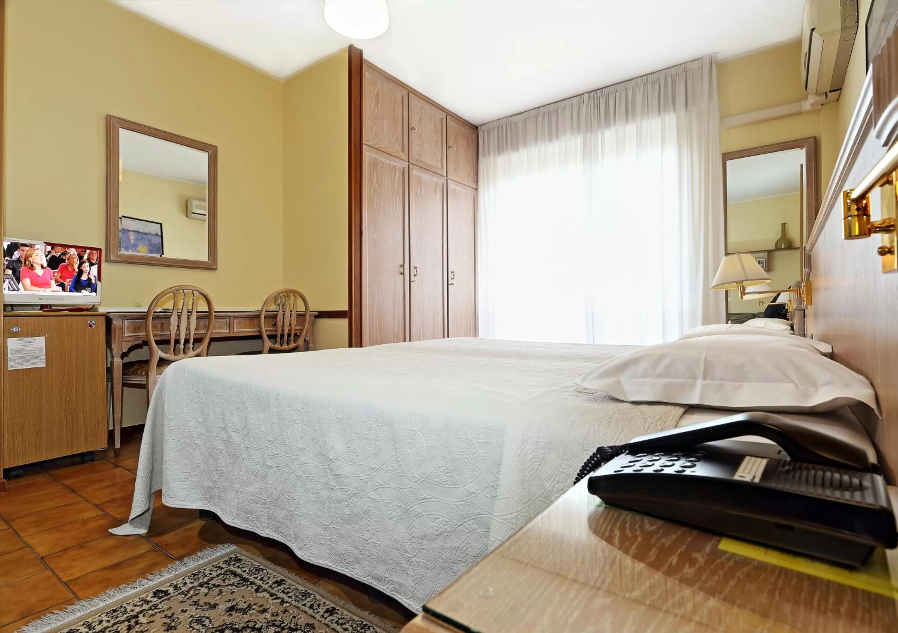 Bedroom, Bed in Hotel Residence Sogno
