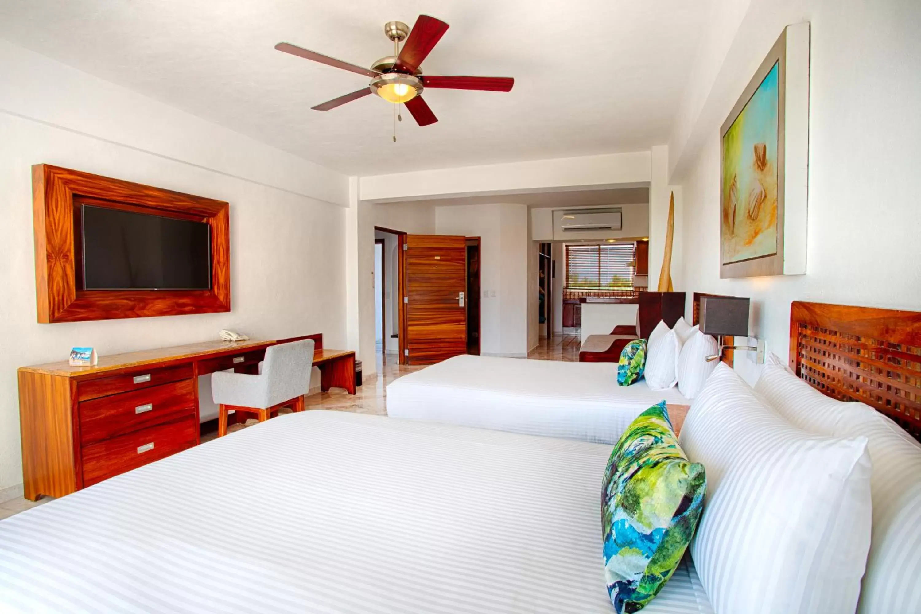 TV and multimedia, Bed in Vamar Vallarta Marina & Beach Resort