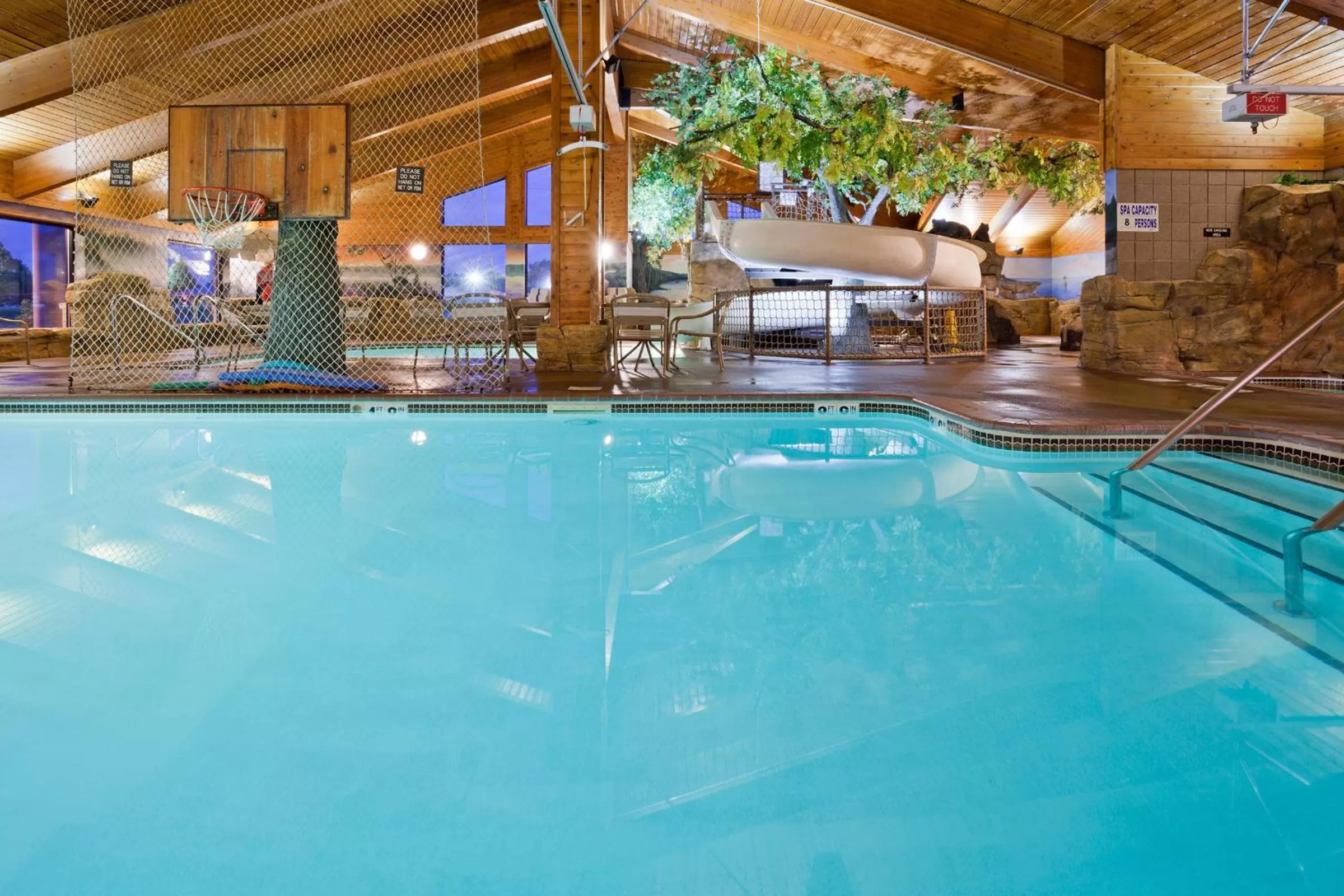 Swimming pool in AmericInn by Wyndham Chippewa Falls