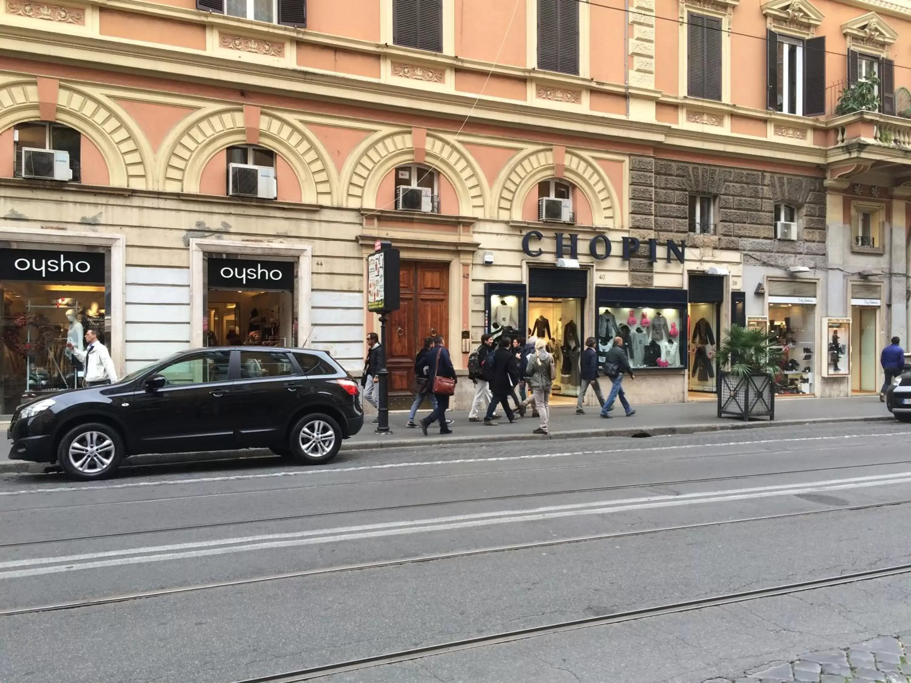 Street view in I Prati di Roma Suites