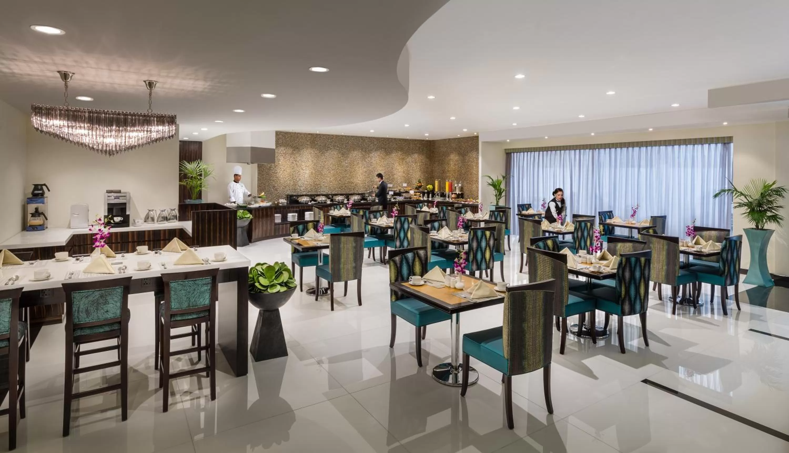 Breakfast in Savoy Crest Hotel Apartments