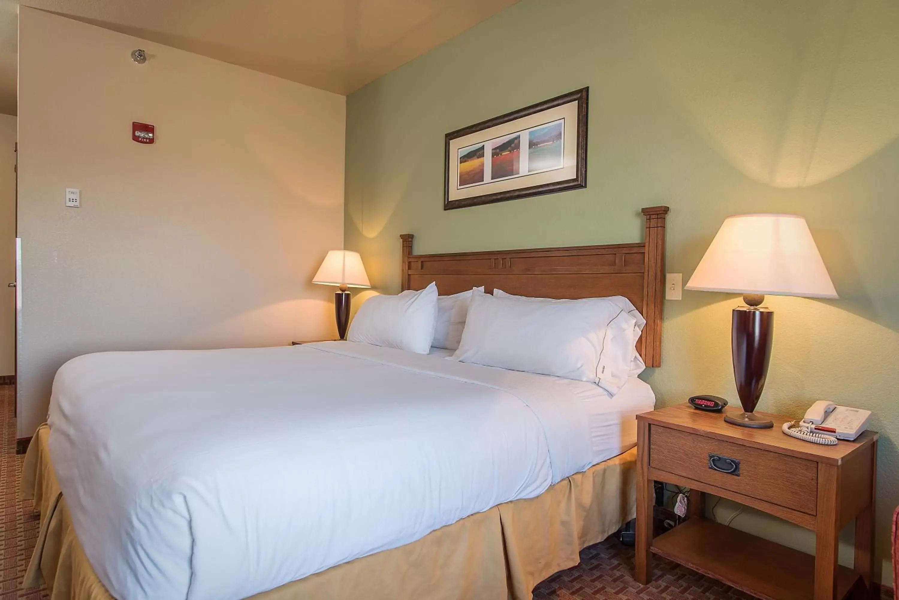 Bed in Baymont Inn & Suites by Wyndham Sturgis