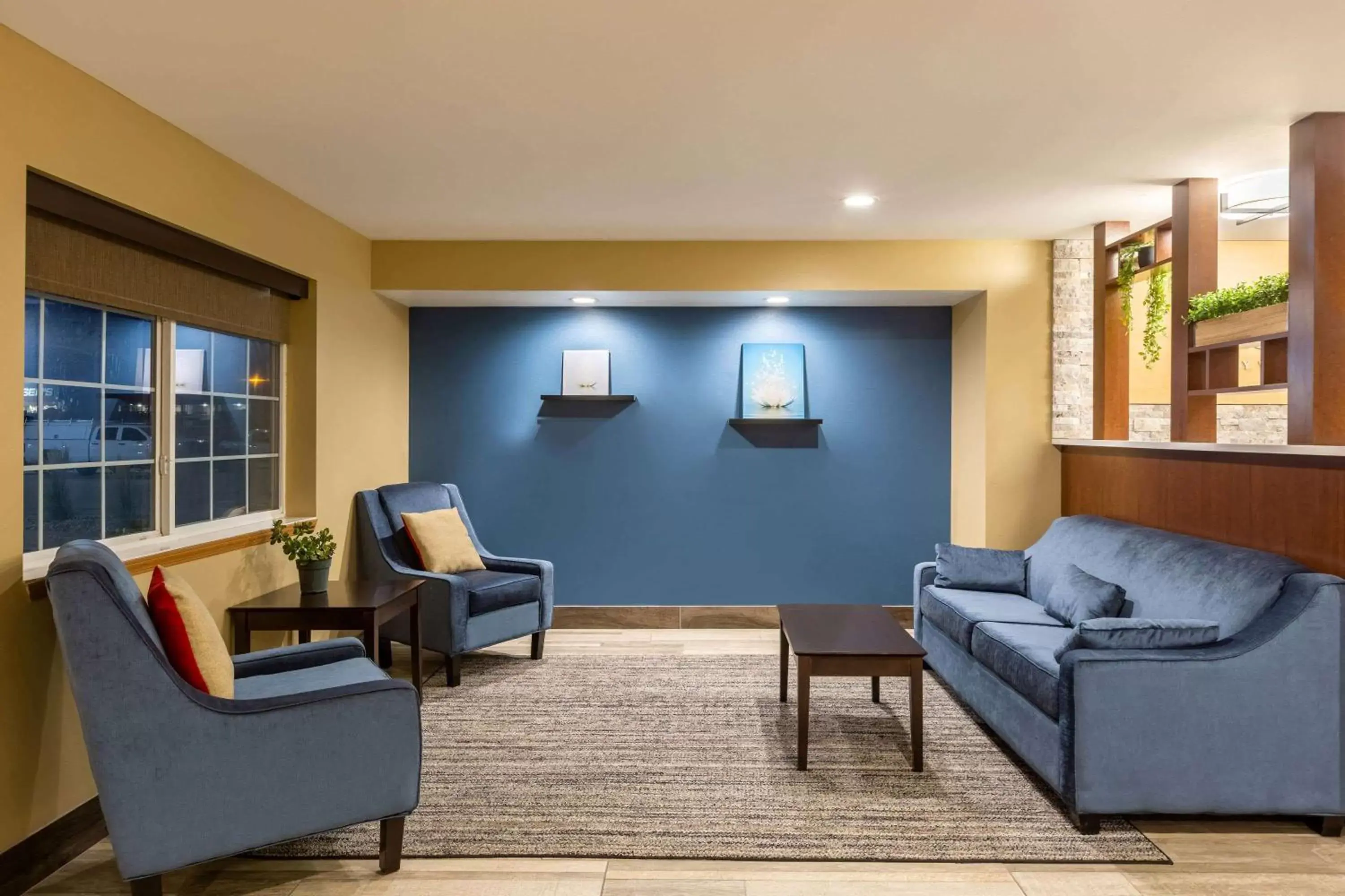 Lobby or reception, Seating Area in AmericInn by Wyndham Jefferson