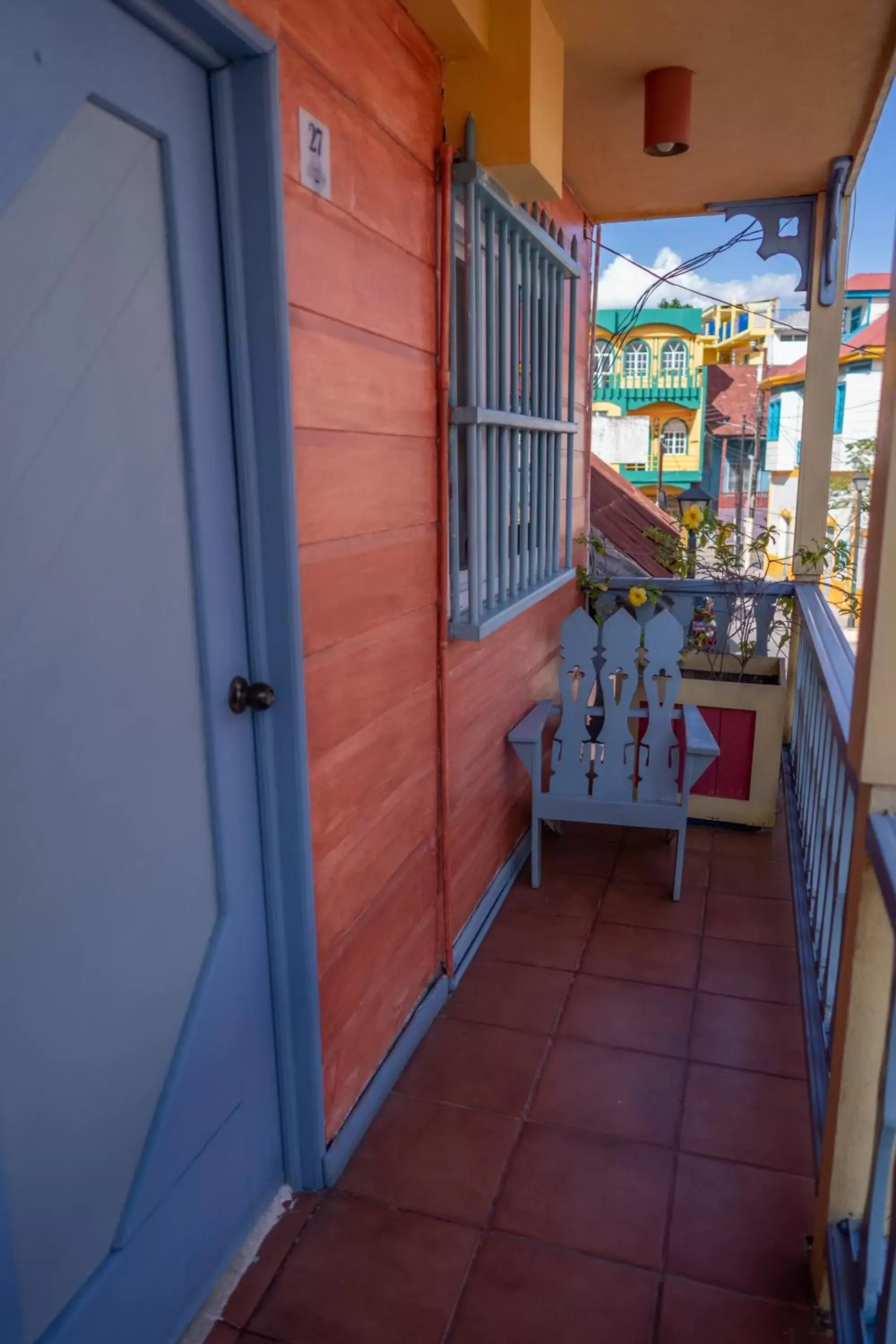 Patio in Hotel Casona de La Isla