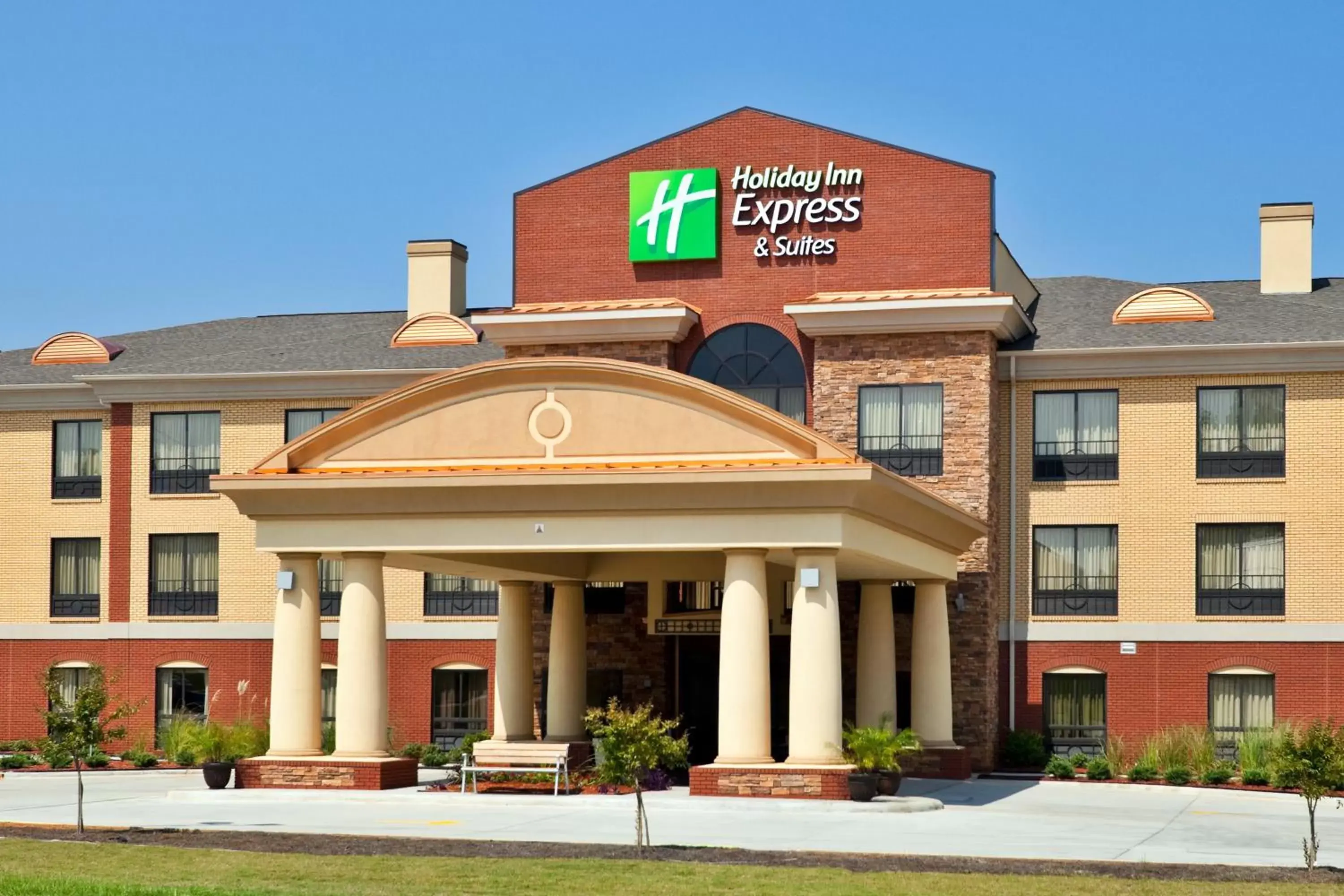 Property Building in Holiday Inn Express Hotel & Suites Greenville, an IHG Hotel