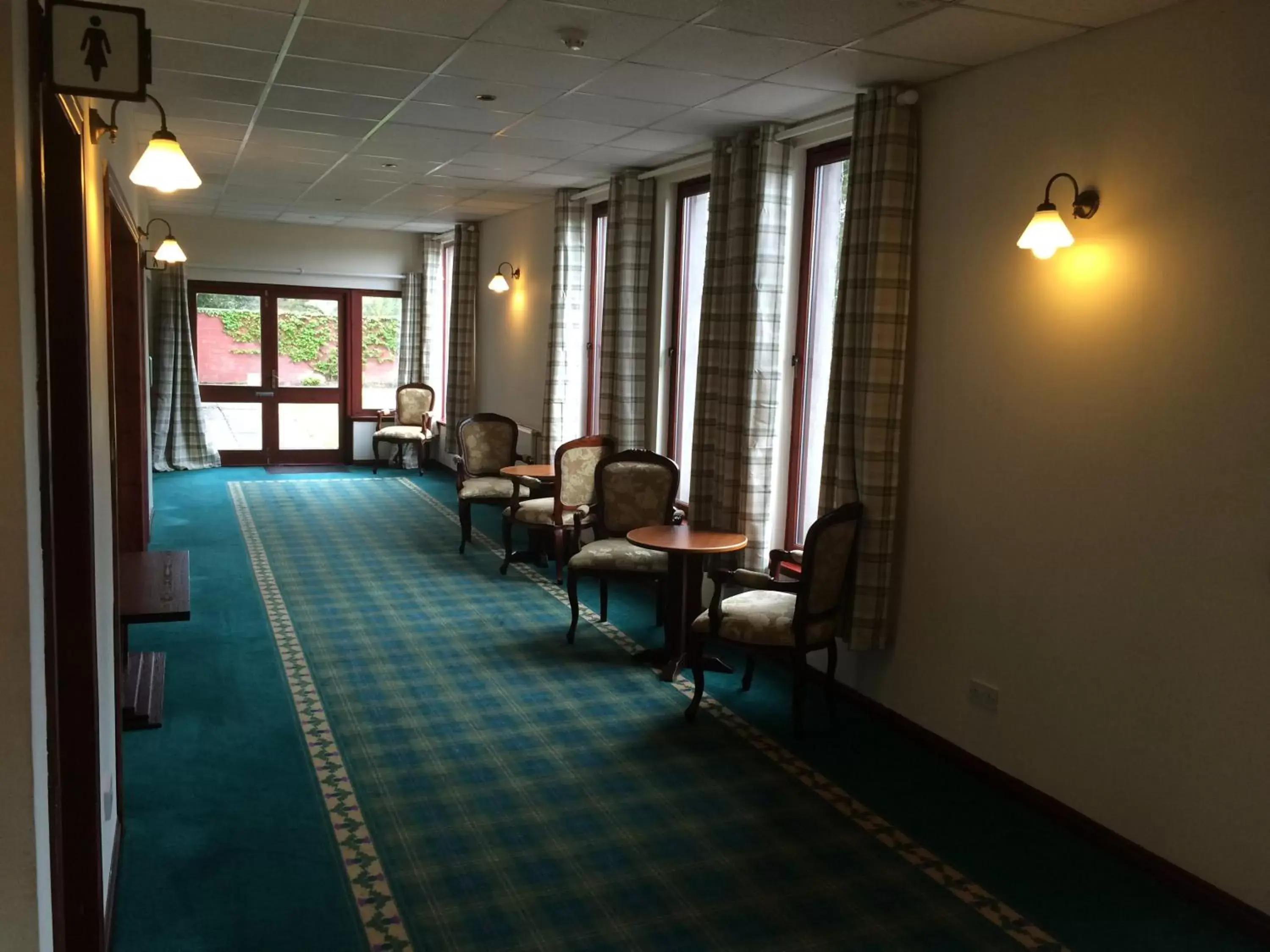 Lobby or reception in Mansfield House Hotel