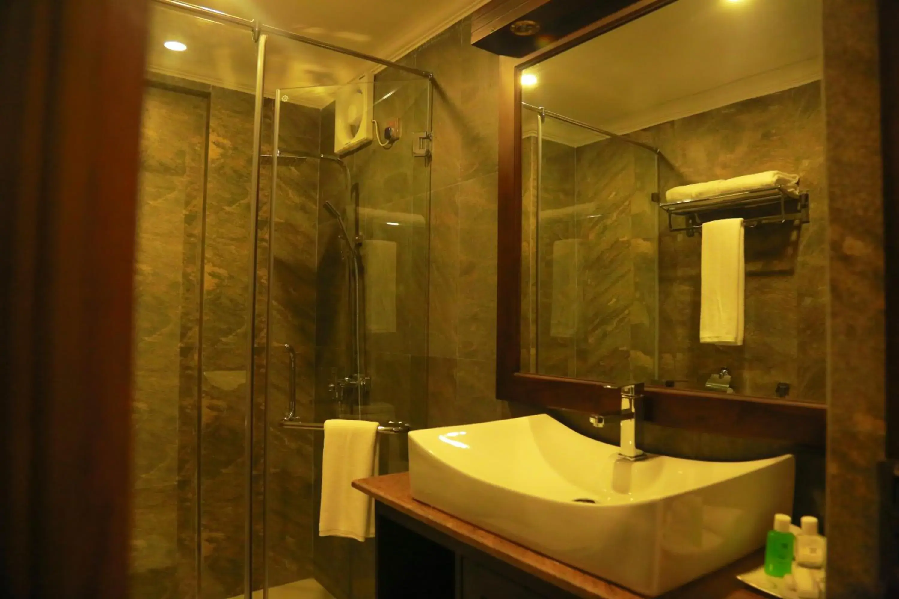 Shower, Bathroom in Galaxy Grand Hotel