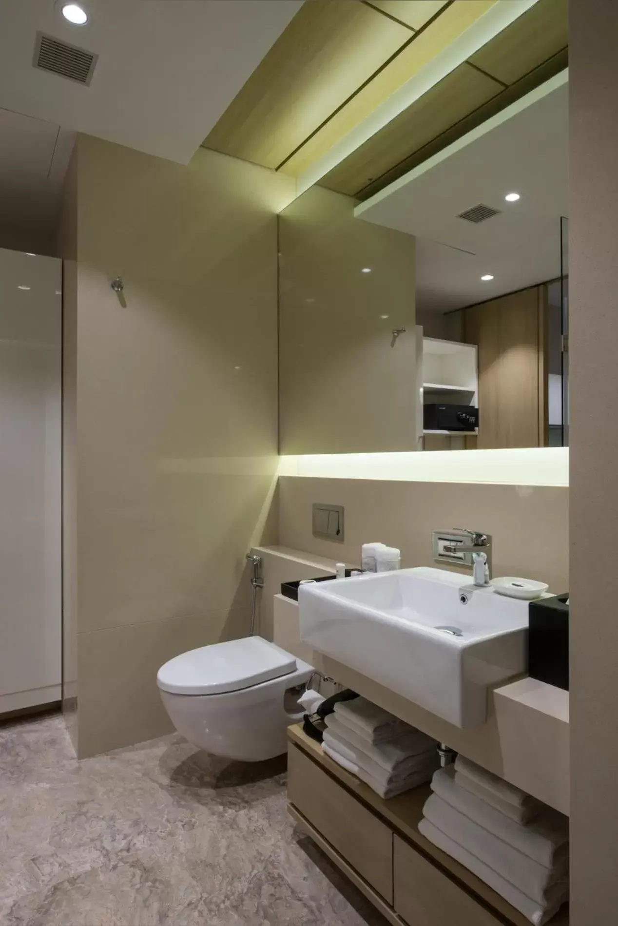 Toilet, Bathroom in Eastin Residences Vadodara