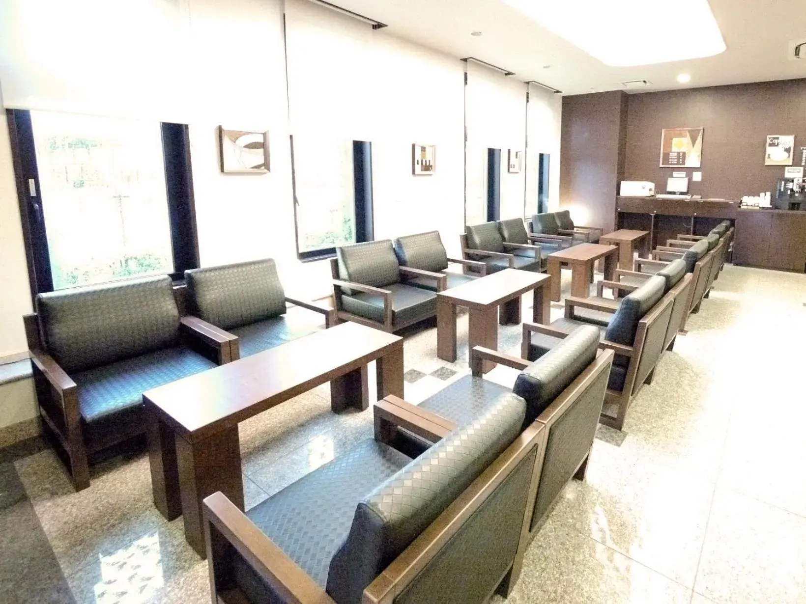 Lobby or reception in Hotel Route Inn Tsuruga Ekimae