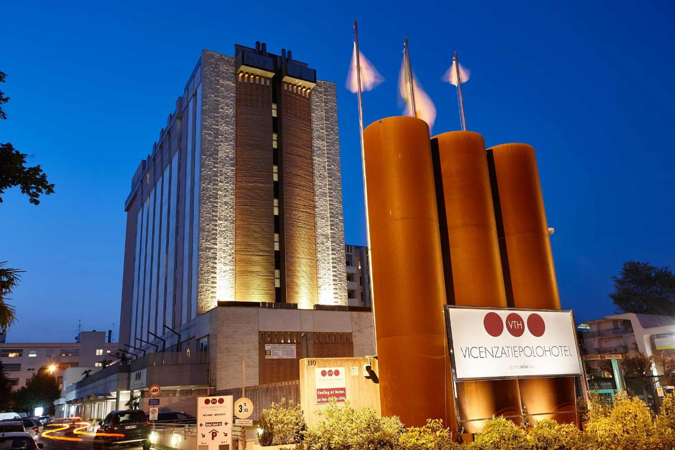 Property building in Vicenza Tiepolo Hotel