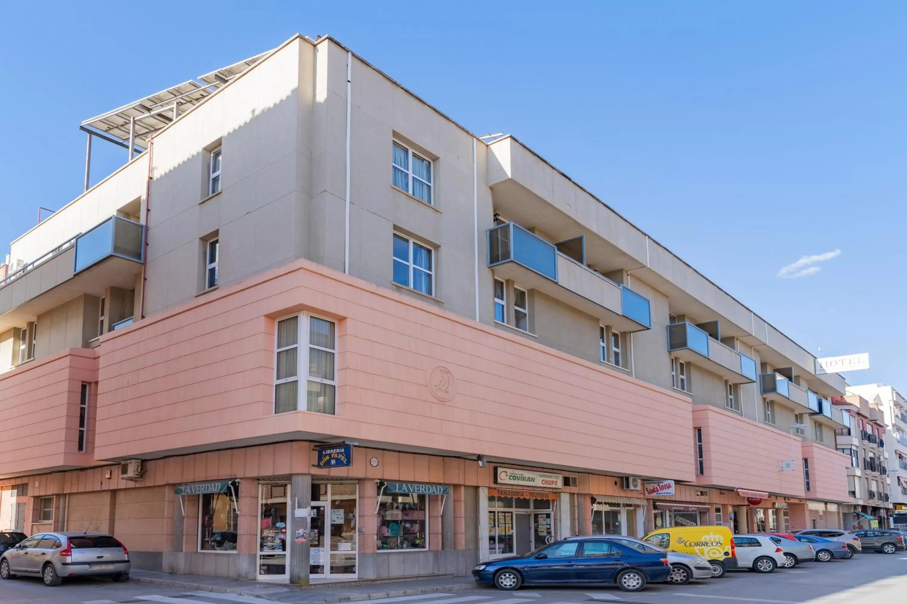 Property building in Hotel Monreal Jumilla