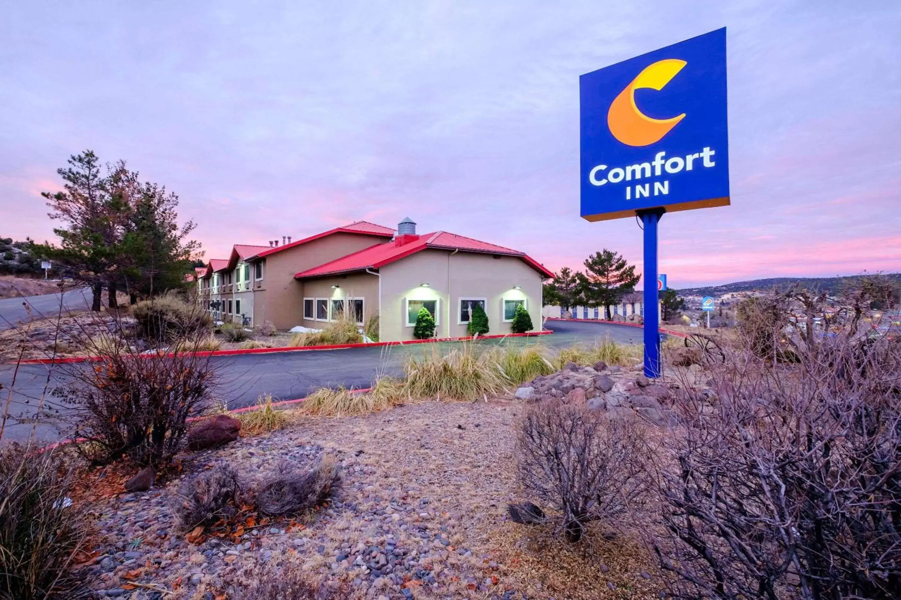 Property building in Comfort Inn Near Gila National Forest