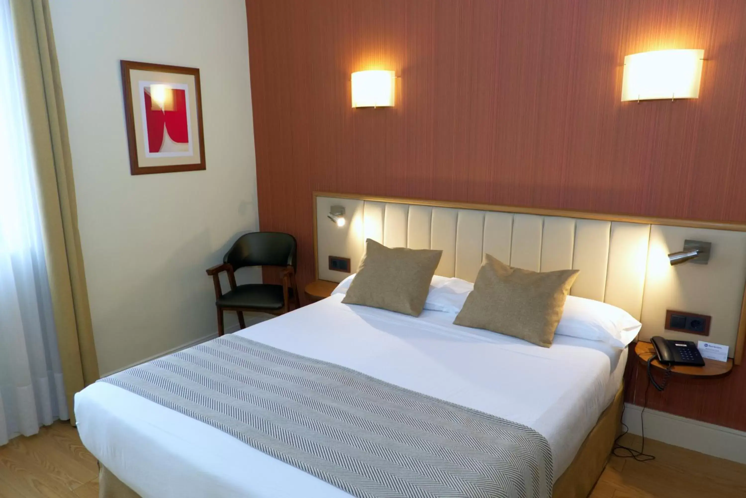 Bed in Hotel Los Condes