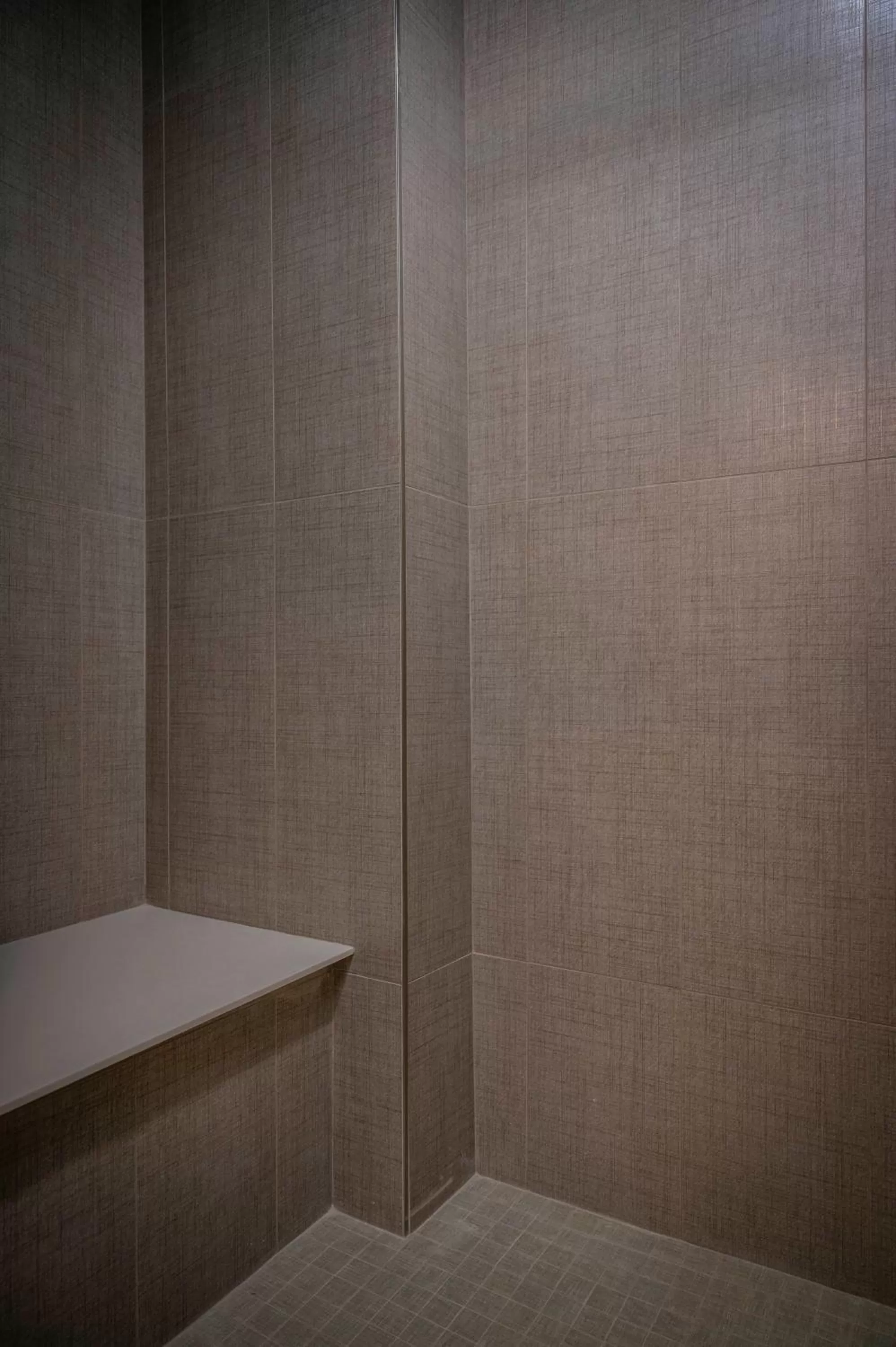 Shower in Hotel Broad Ripple