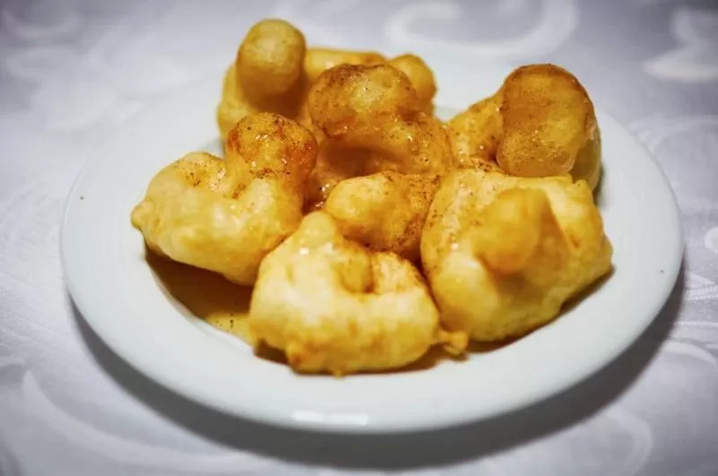 Food close-up in Dimosthenis