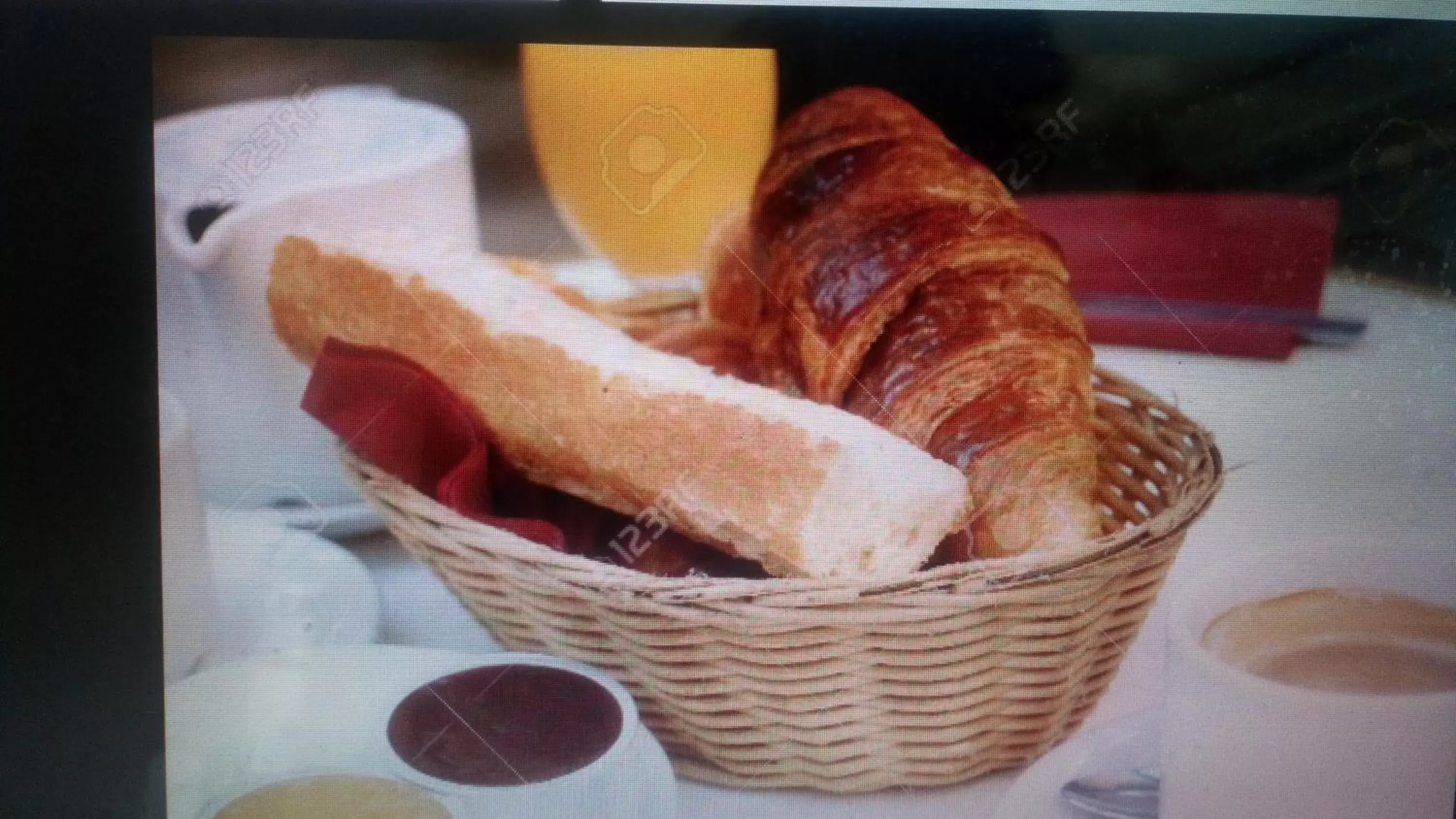 Breakfast, Food in Hôtel le Pastel