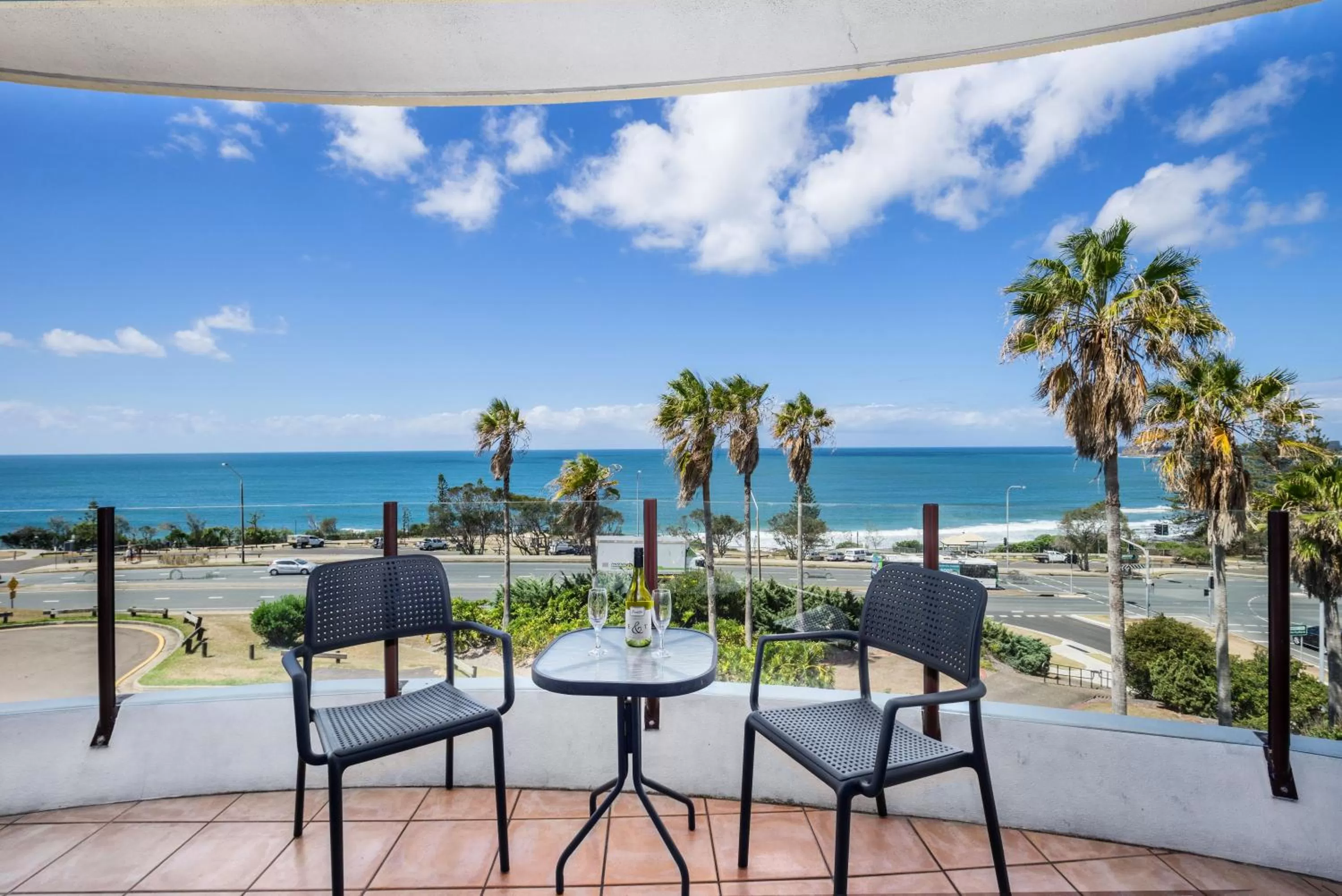 Balcony/Terrace in Alexandra on the Pacific