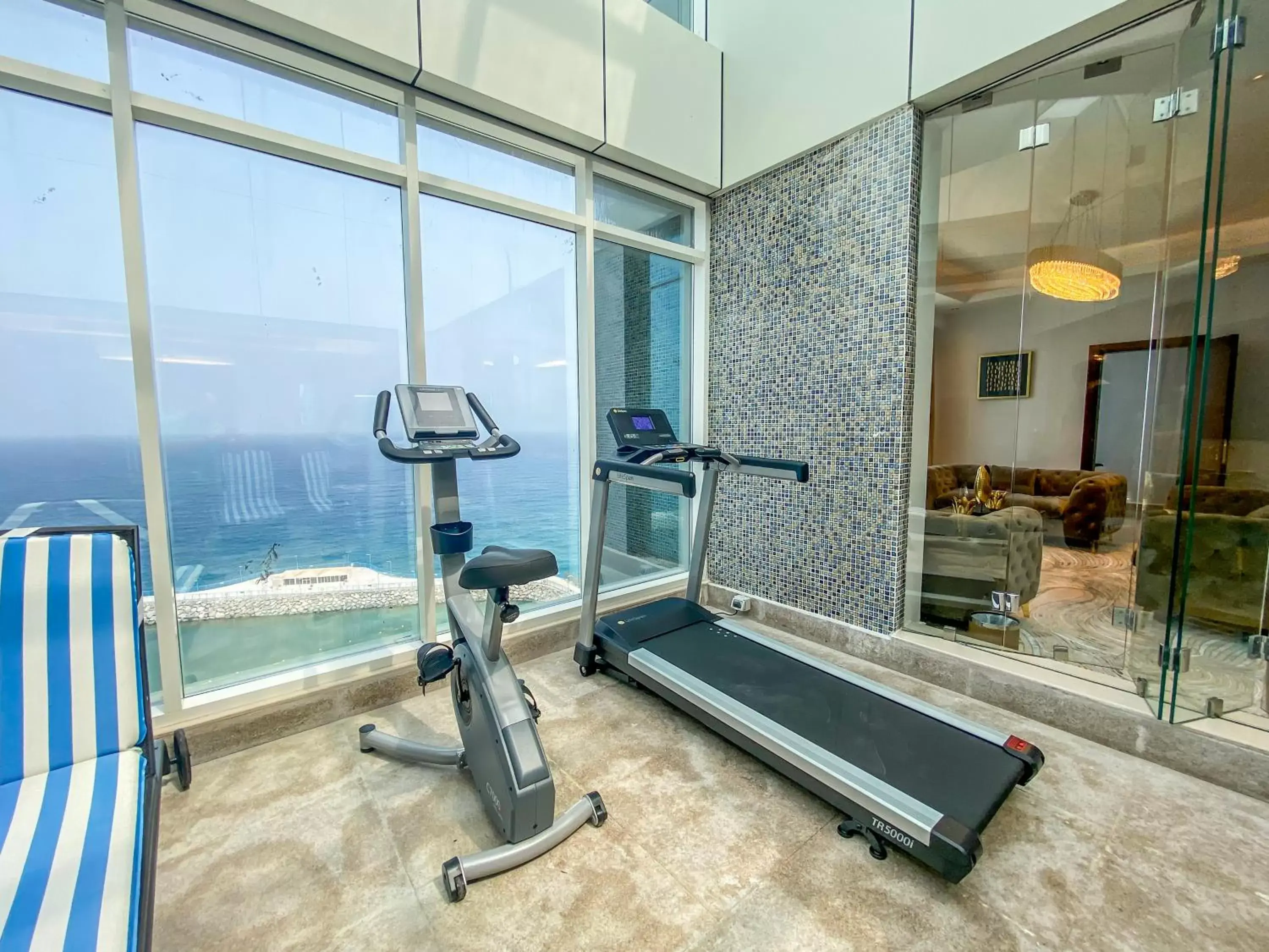 Fitness centre/facilities, Fitness Center/Facilities in Mirage Bab Al Bahr Beach Hotel