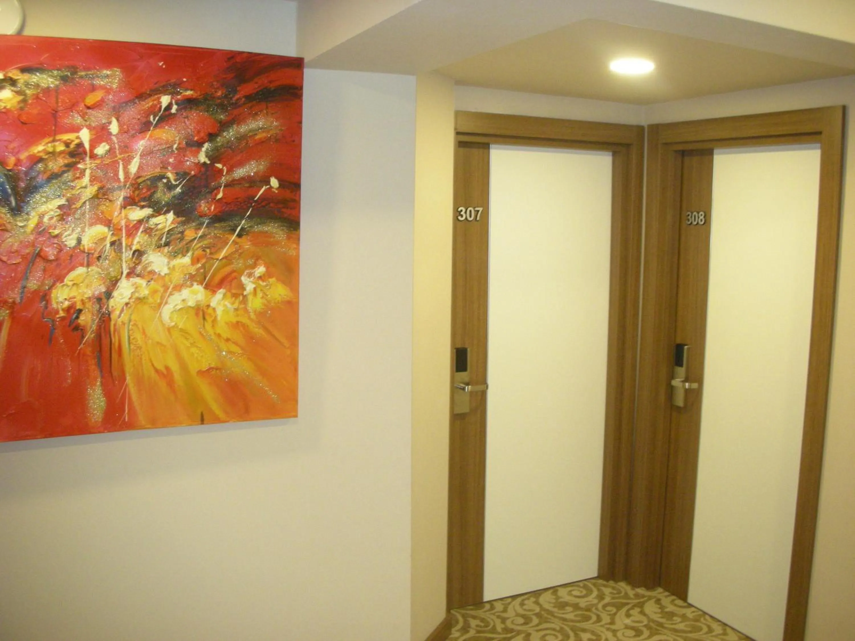 Decorative detail in Esila Hotel