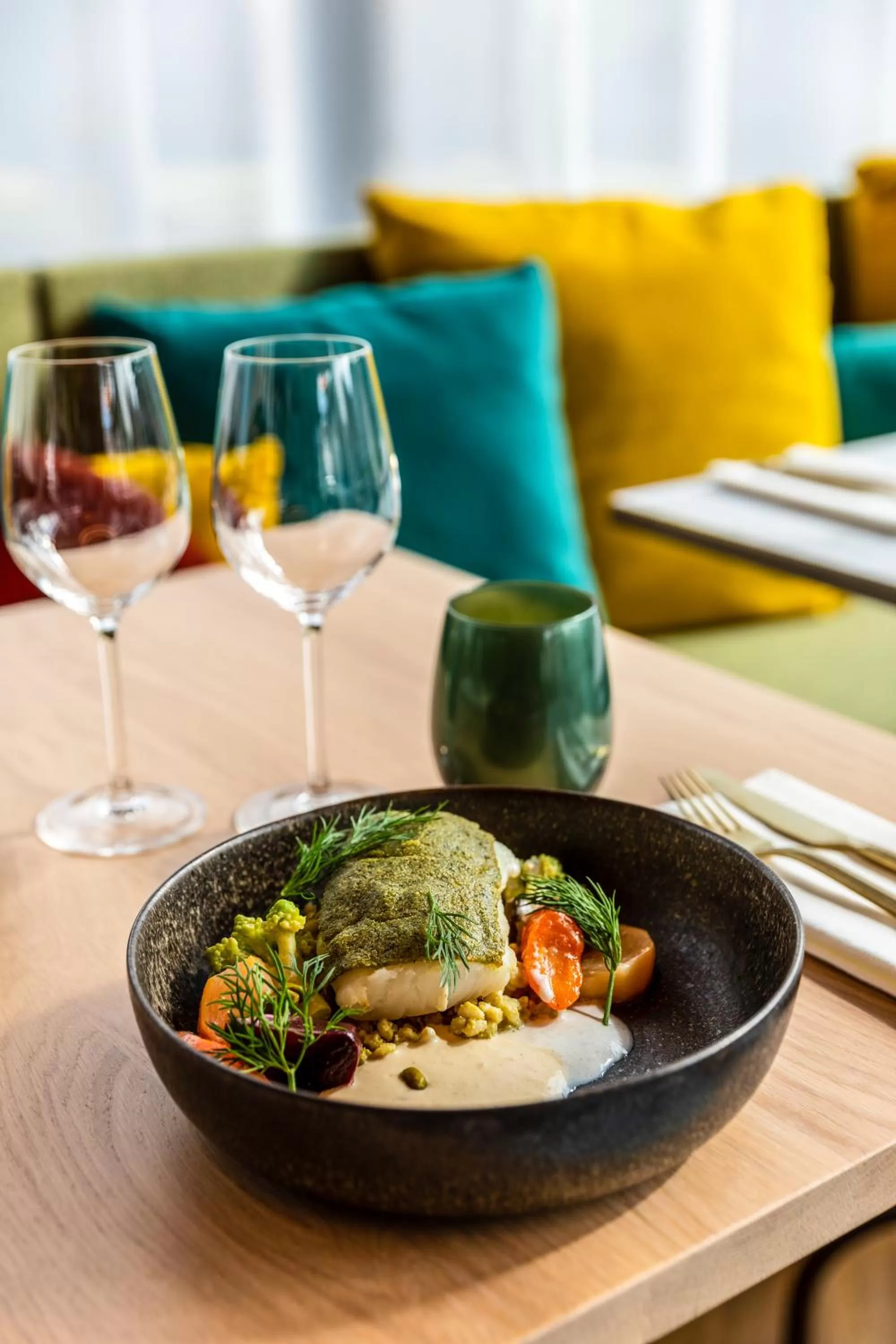 Restaurant/places to eat in Mercure Saint Omer Centre Gare