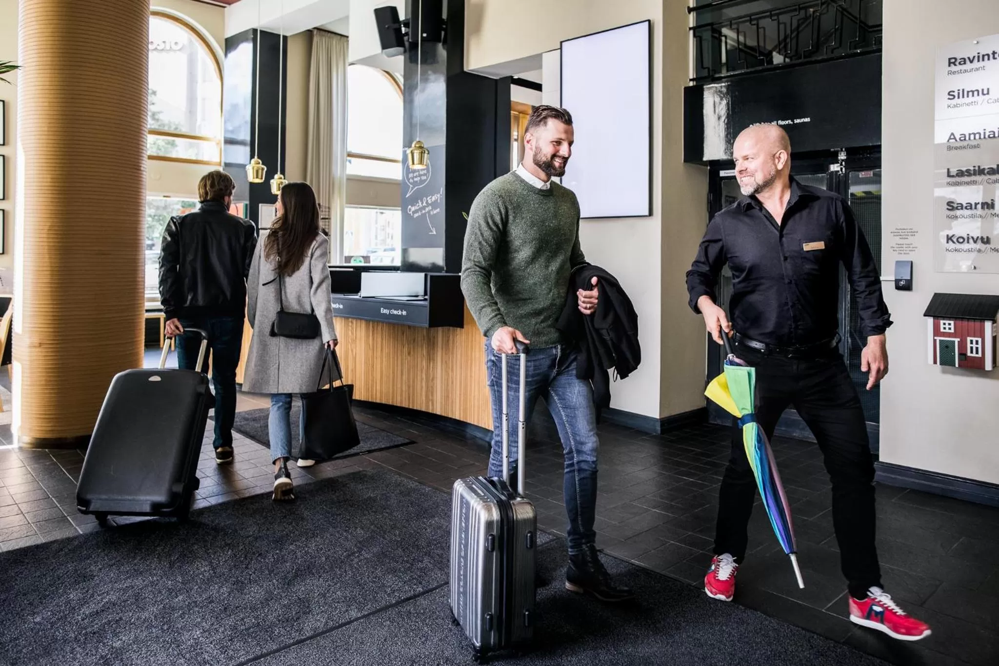 People in Hotel Helka