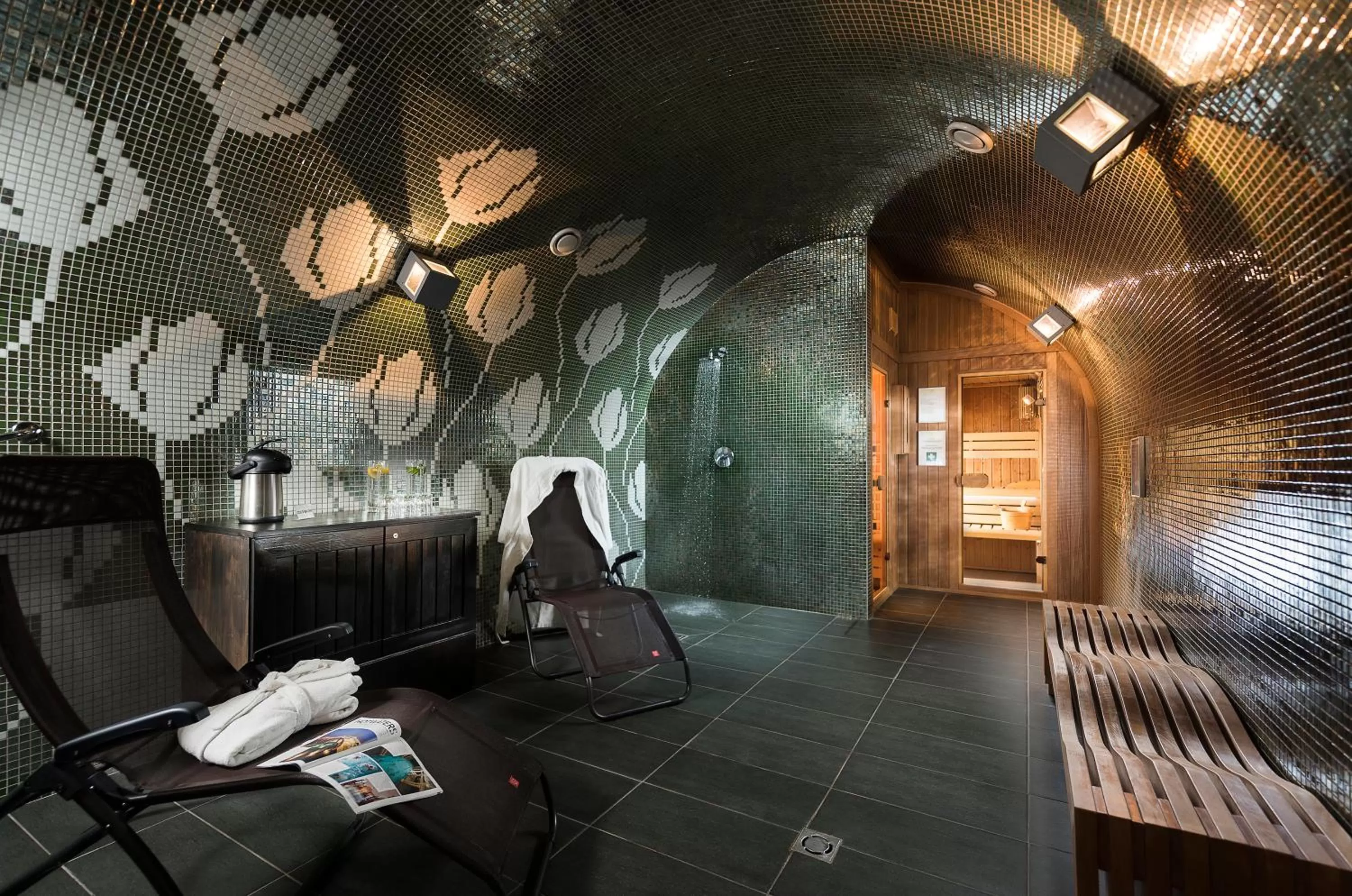 Sauna in Opera Garden Hotel & Apartments