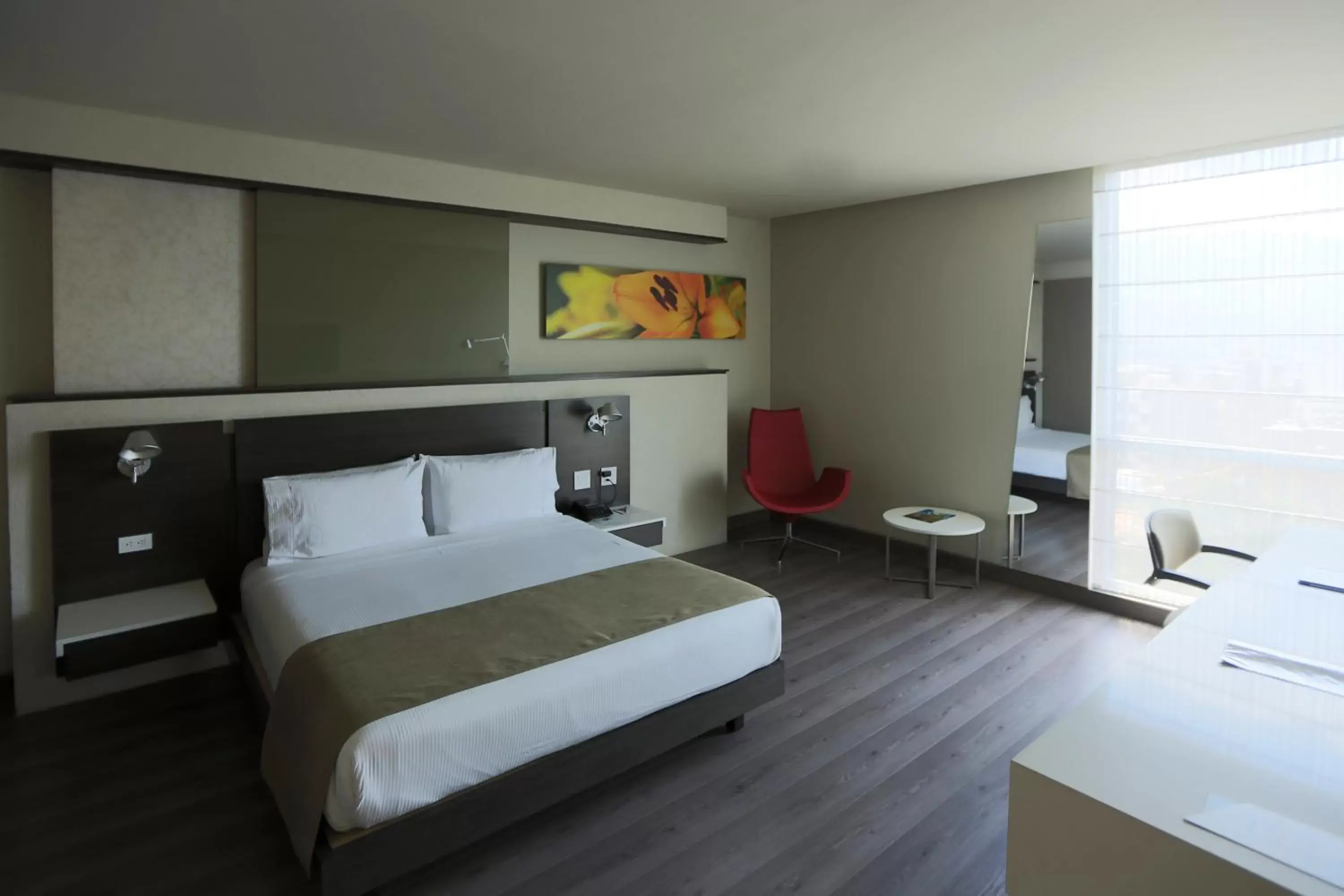 Bed in Inntu Hotel