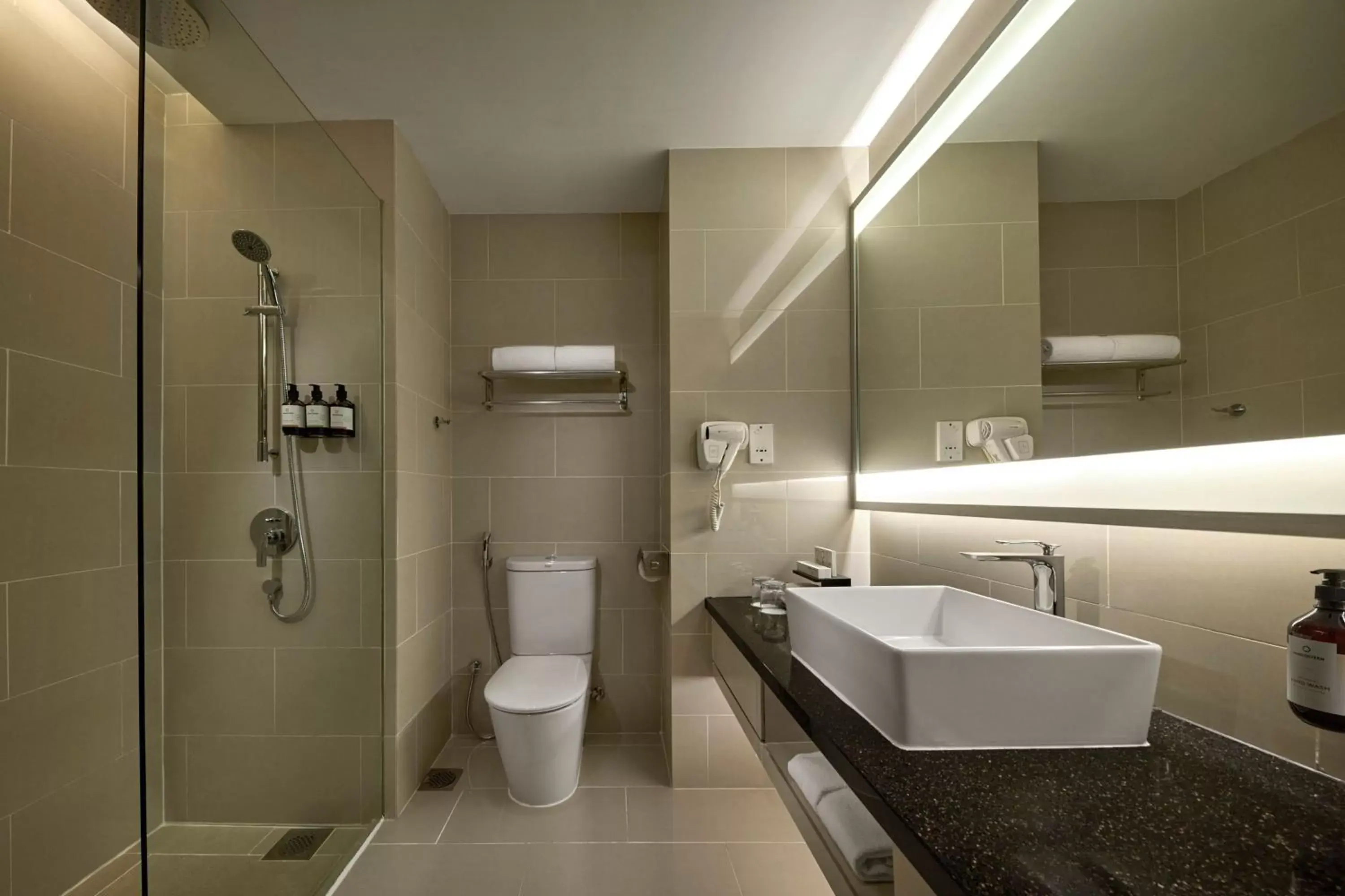 Bathroom in AC Hotel by Marriott Kuala Lumpur