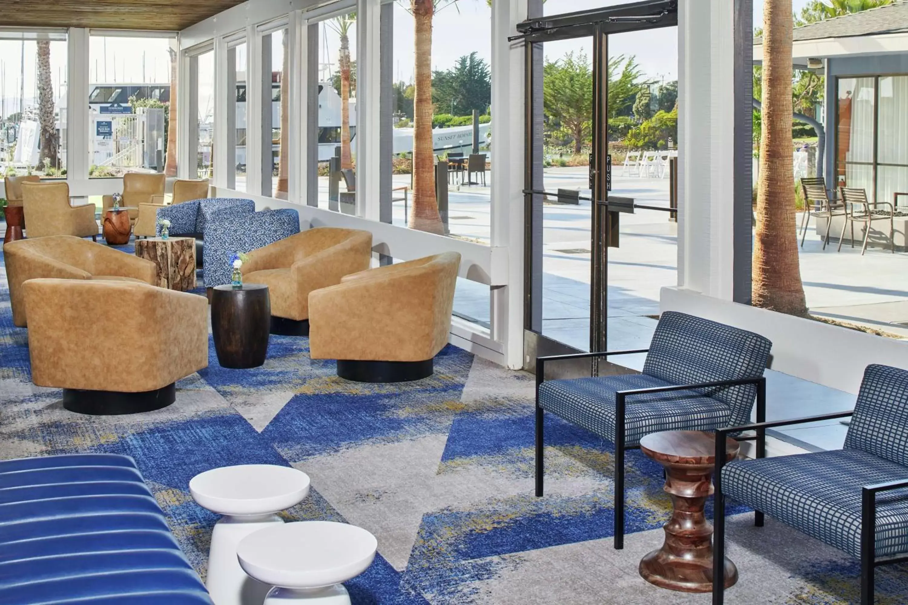Lobby or reception in DoubleTree by Hilton Hotel Berkeley Marina