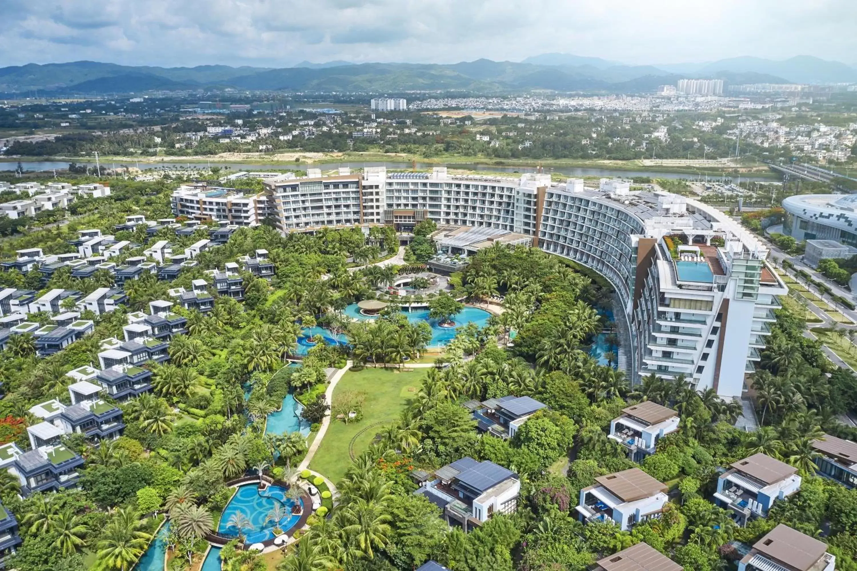 Property building, Bird's-eye View in The Westin Sanya Haitang Bay Resort