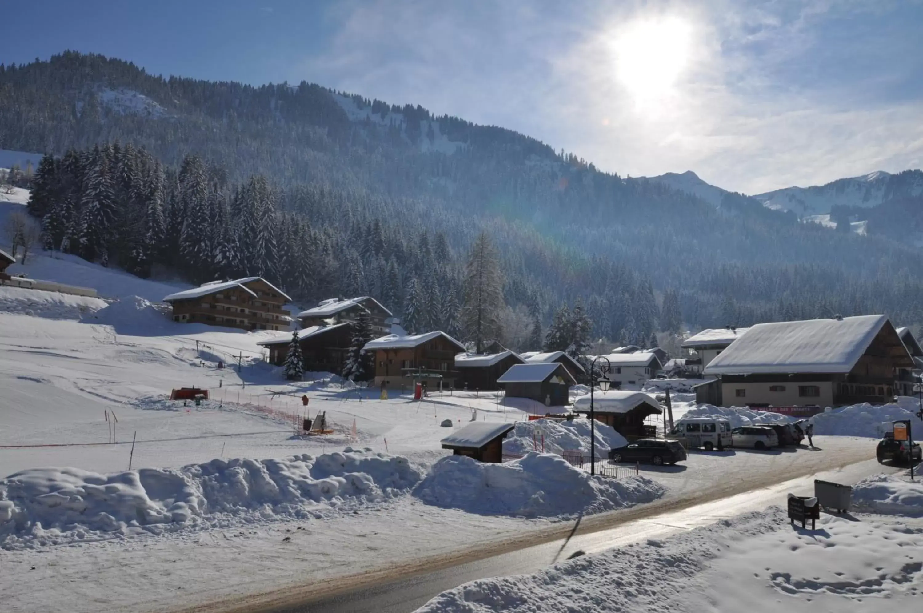 Day, Winter in Résidence Joséphine