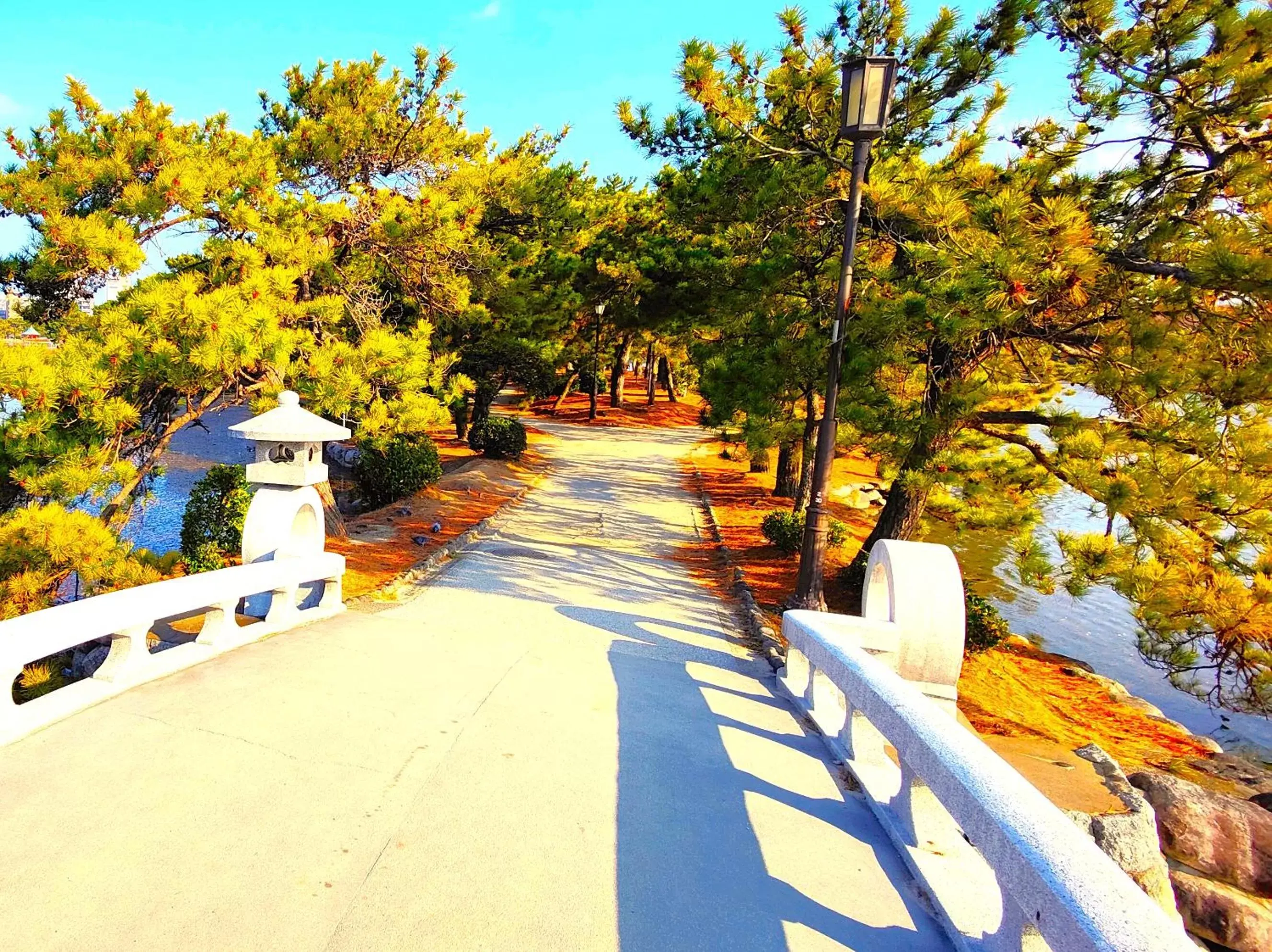 Natural landscape in Heiwadai Hotel Otemon