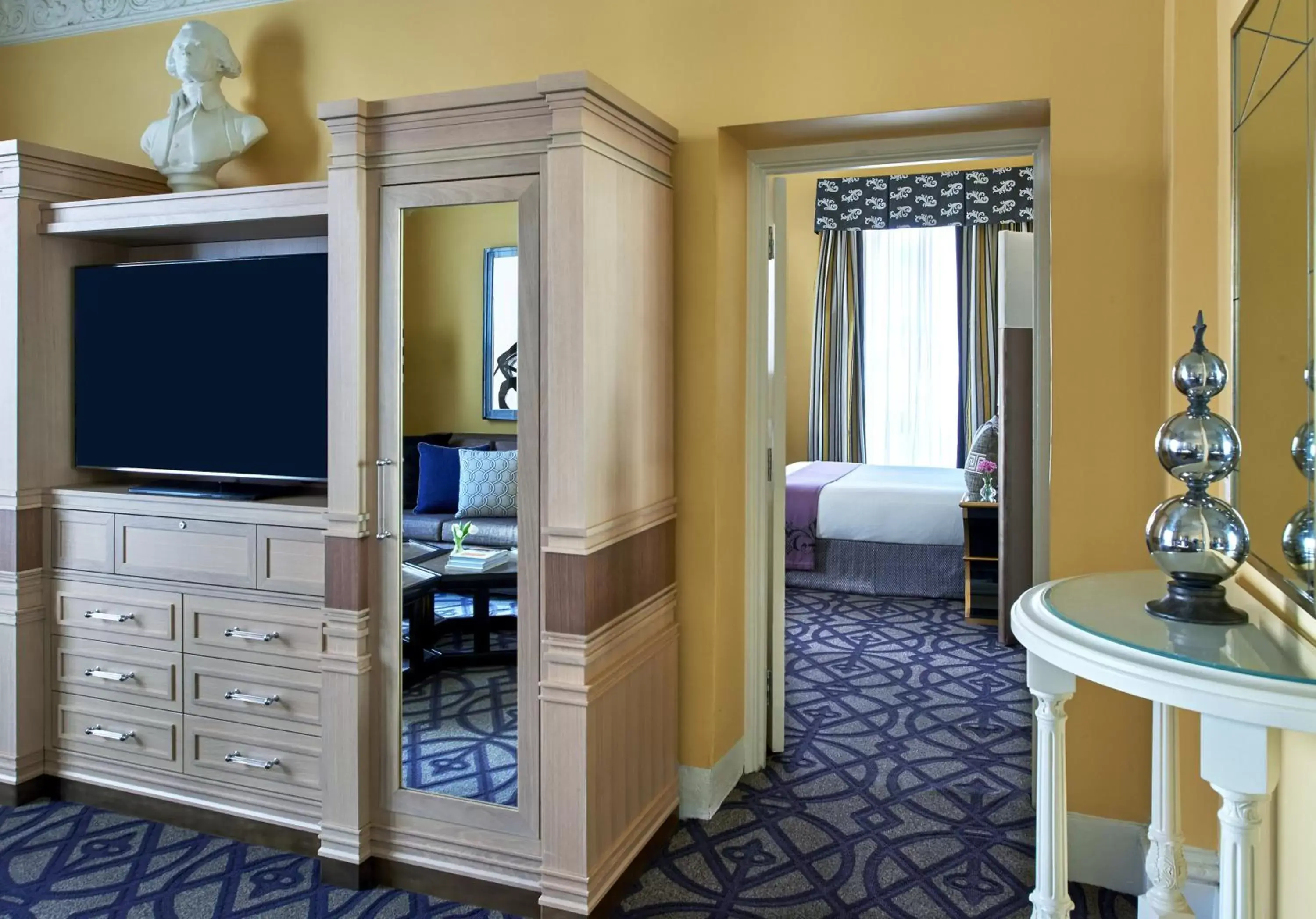 Photo of the whole room, TV/Entertainment Center in Kimpton Hotel Monaco Washington DC, an IHG Hotel