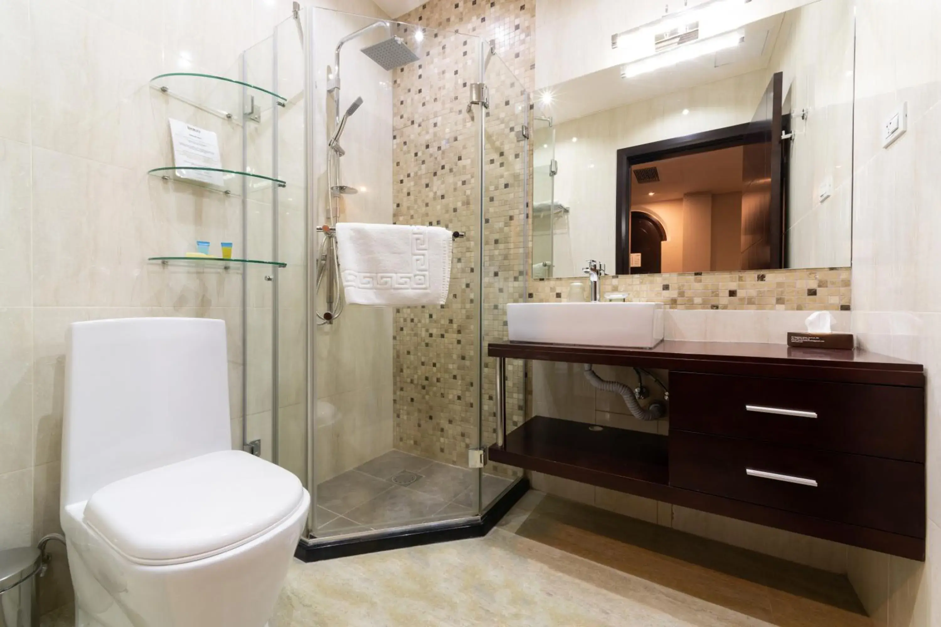 Bathroom in Bass Boutique Hotel Bathroom in Bass Boutique Hotel