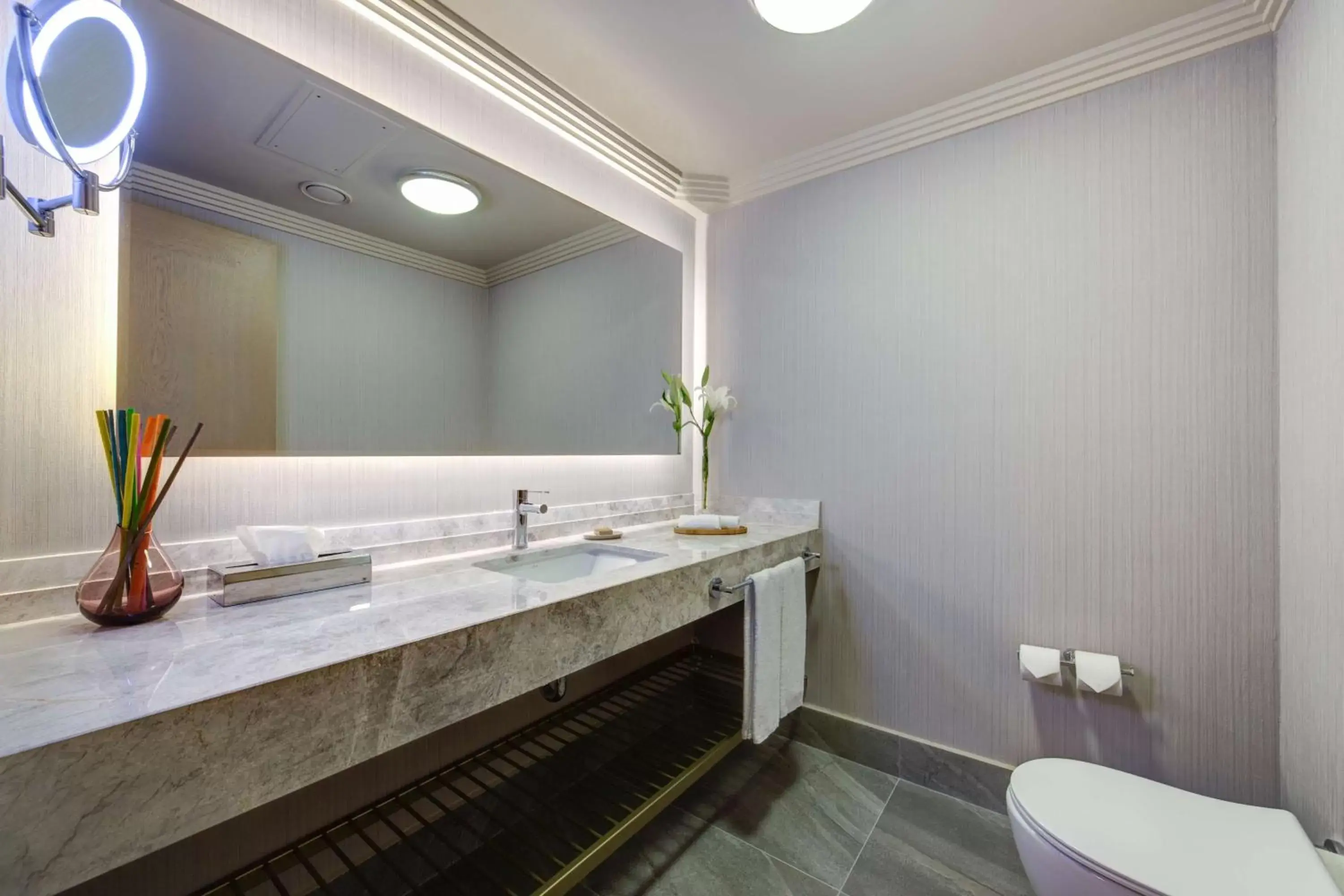 Bathroom in Adana HiltonSA Hotel