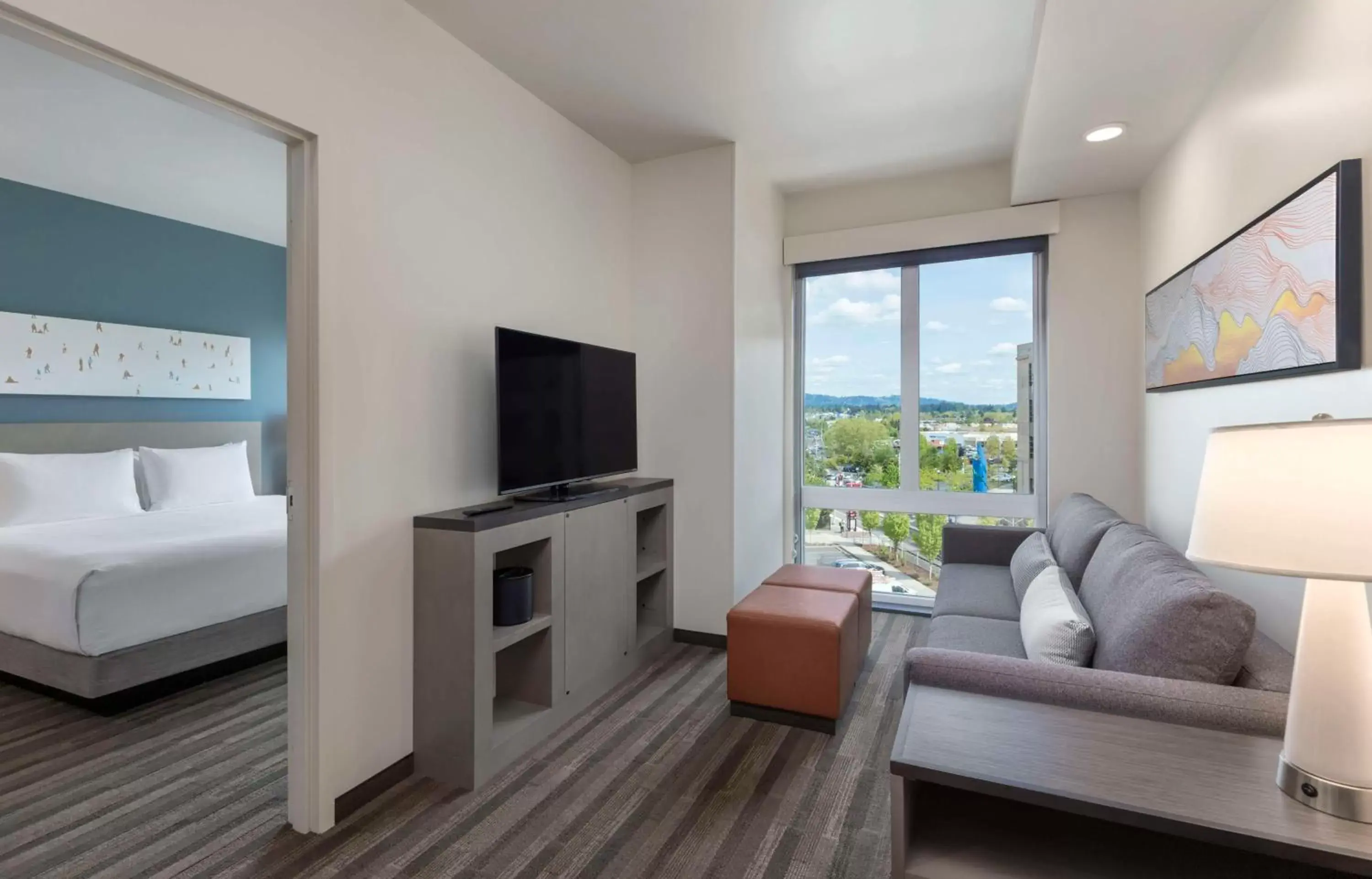 Photo of the whole room, Seating Area in Hyatt House Portland/Beaverton