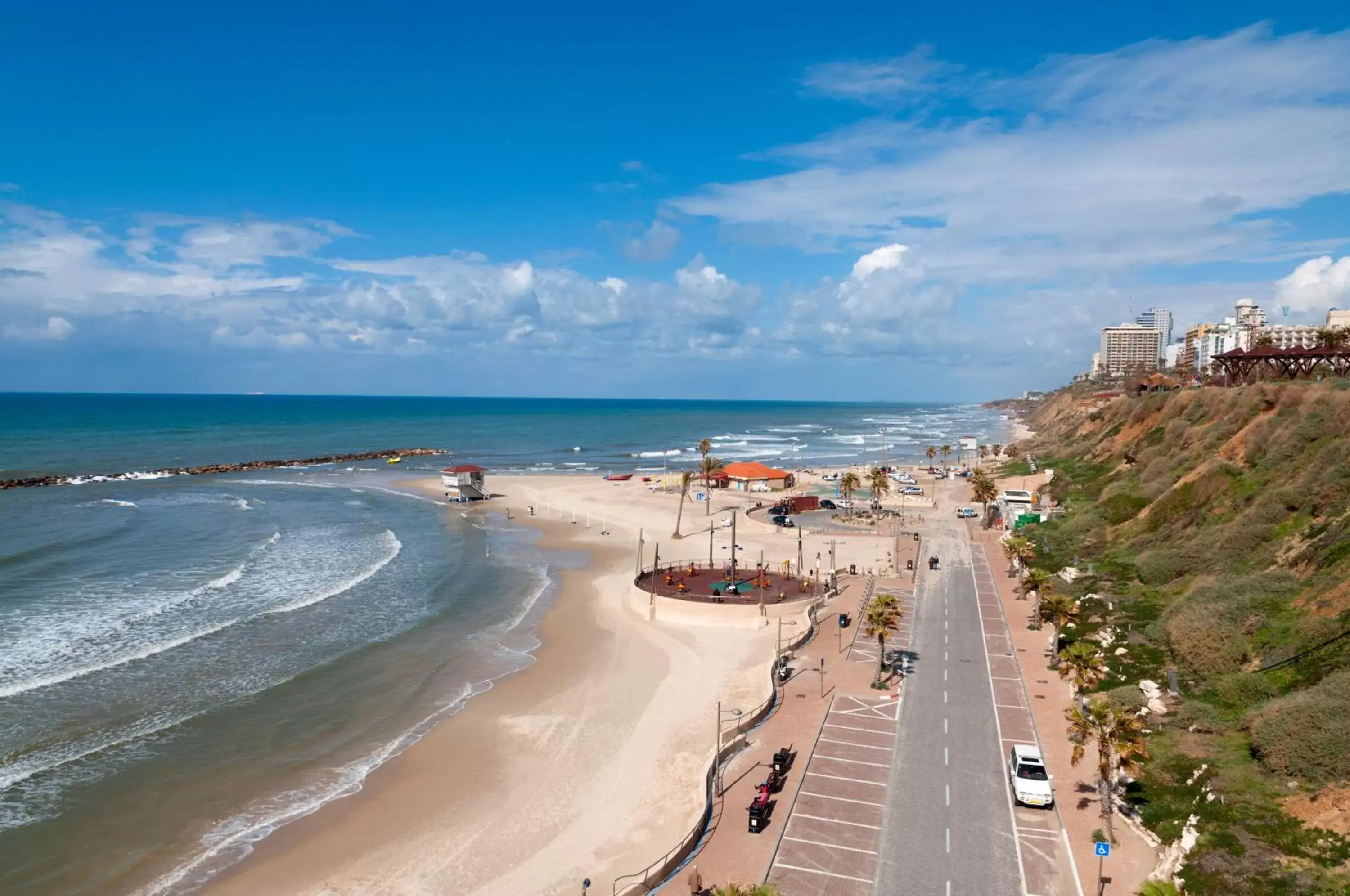 Beach in Leonardo Plaza Netanya Hotel