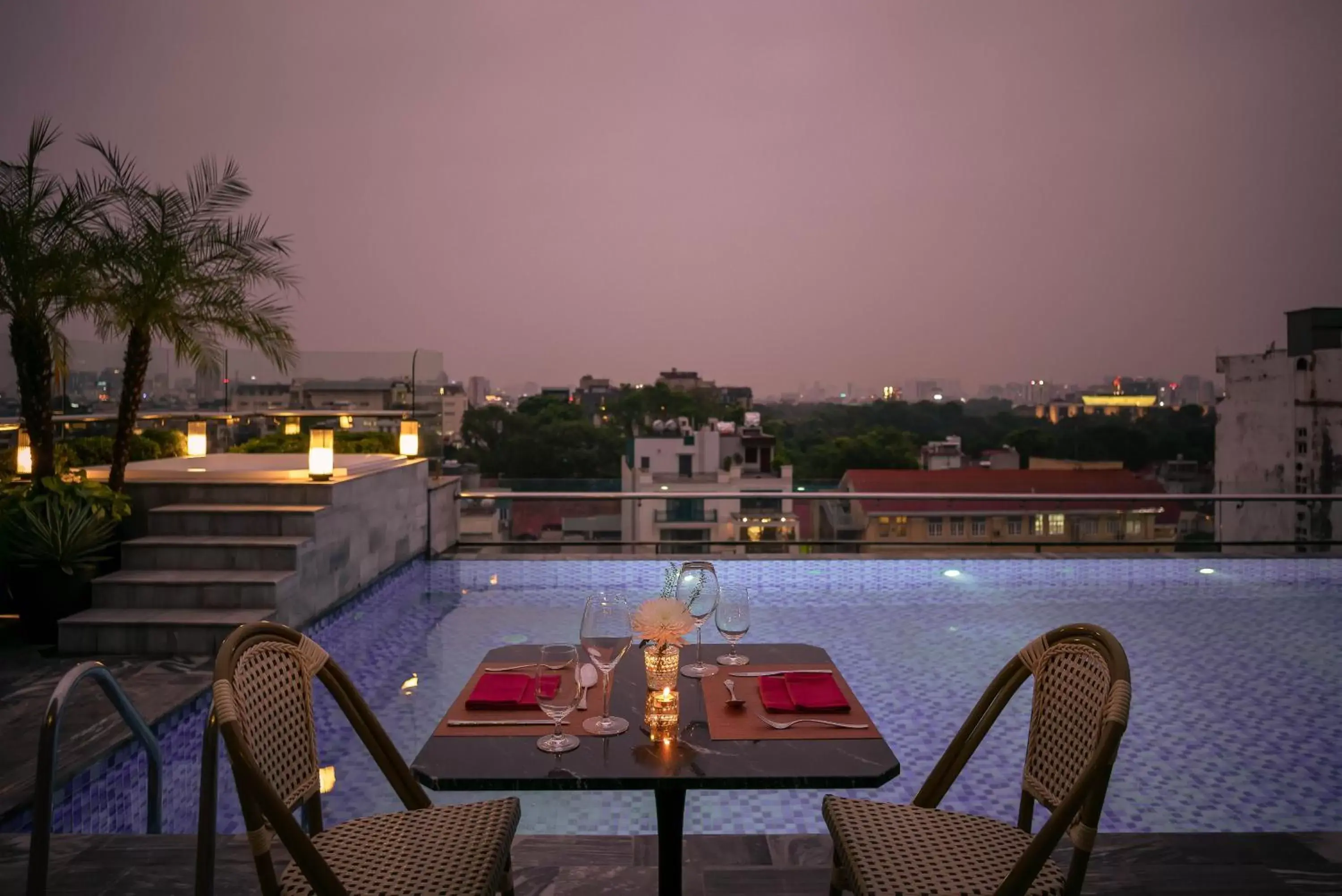 Swimming Pool in Le Jardin Hotel Haute Couture