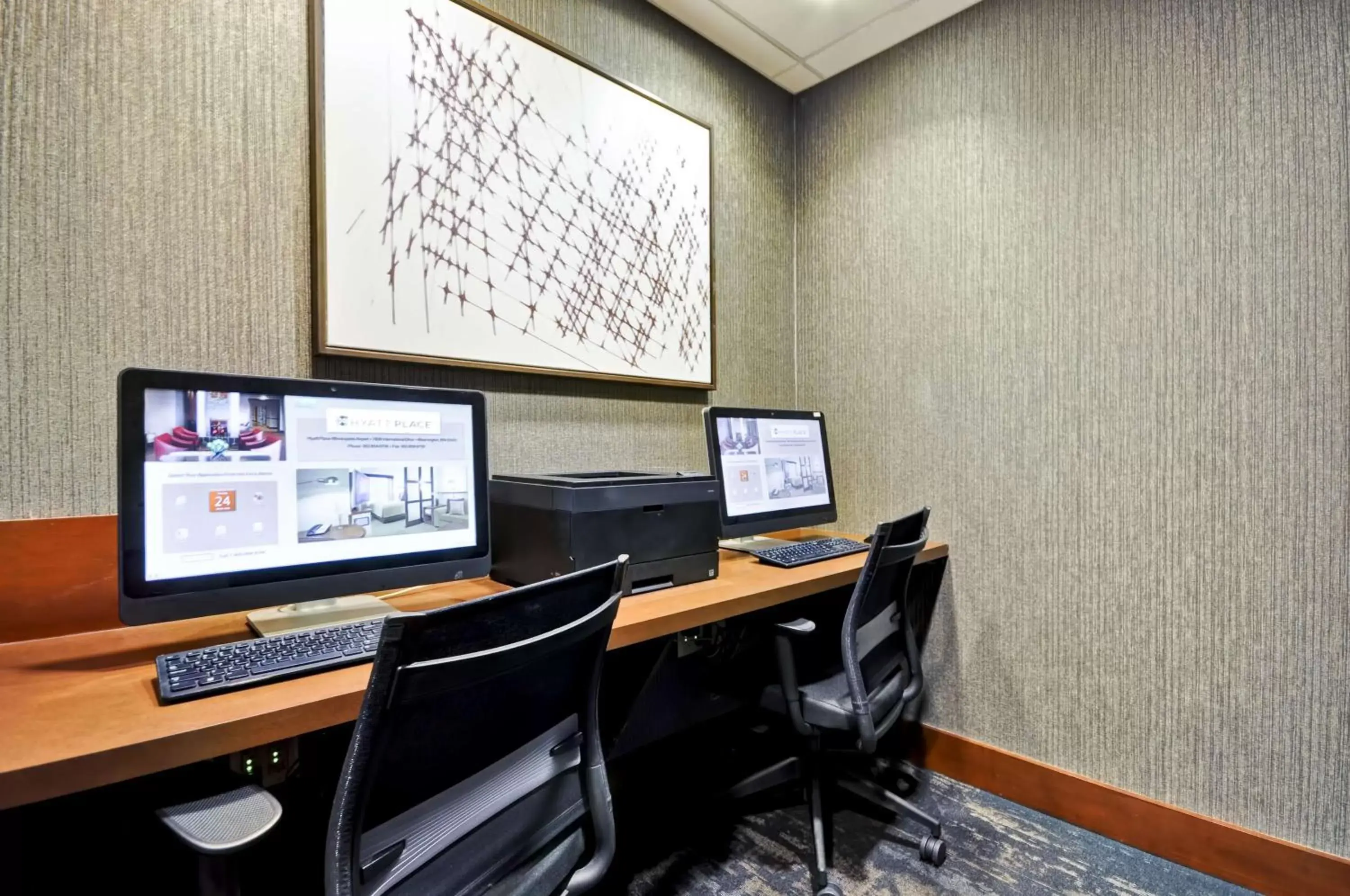 Lobby or reception, Business Area/Conference Room in Hyatt Place Minneapolis Airport South