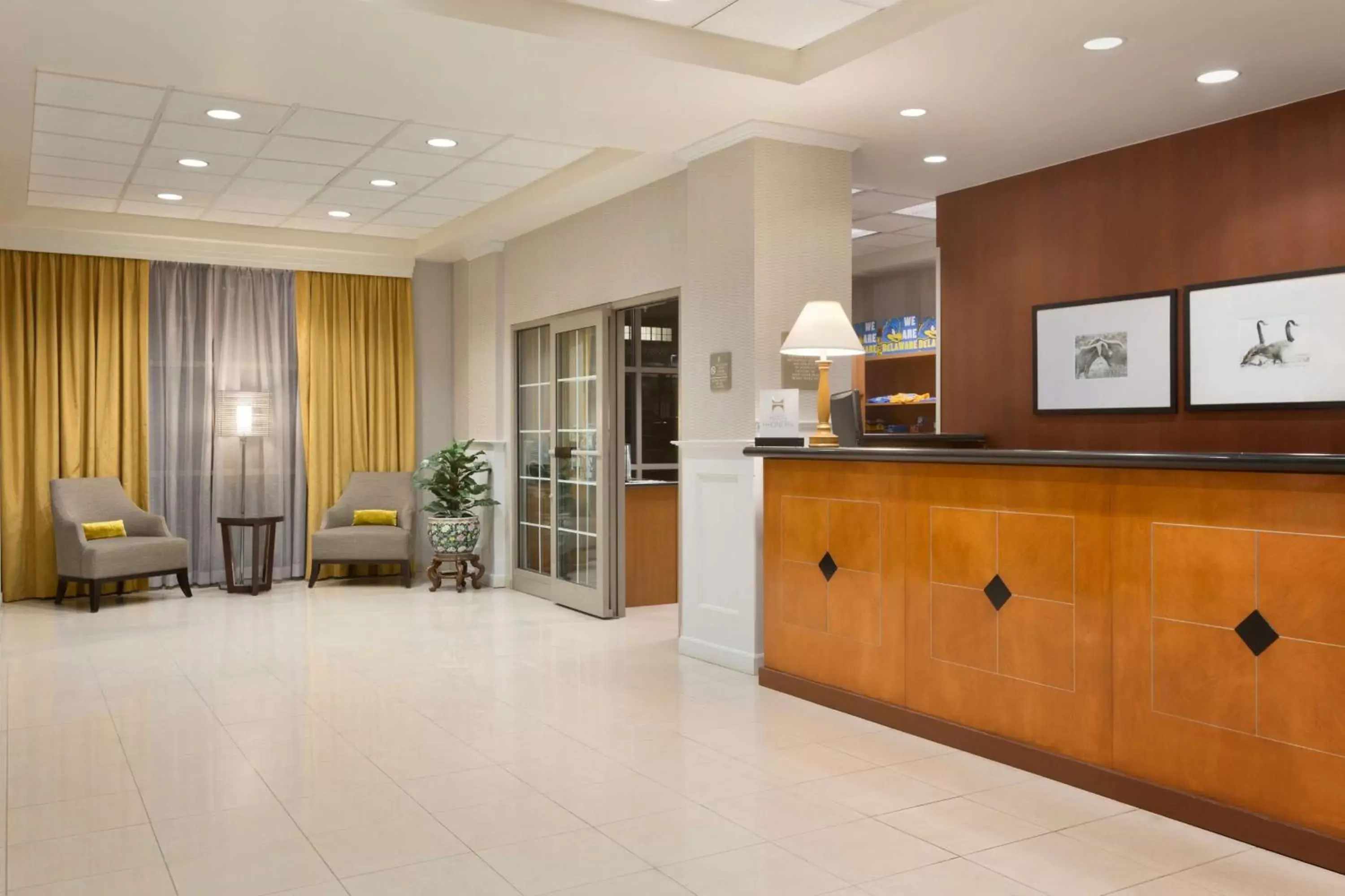 Lobby or reception in Embassy Suites Newark - Wilmington/South Lobby or reception in Embassy Suites Newark - Wilmington/South
