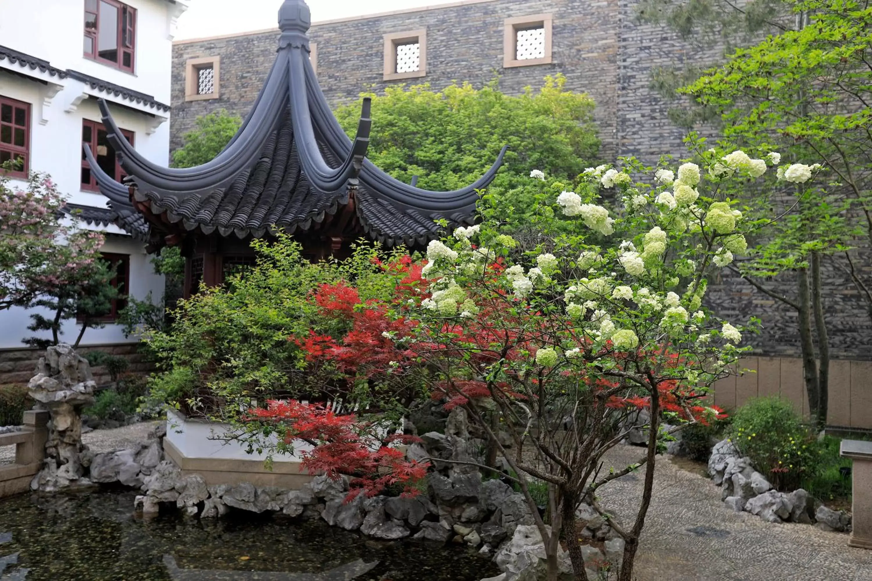 Garden in Pan Pacific Suzhou