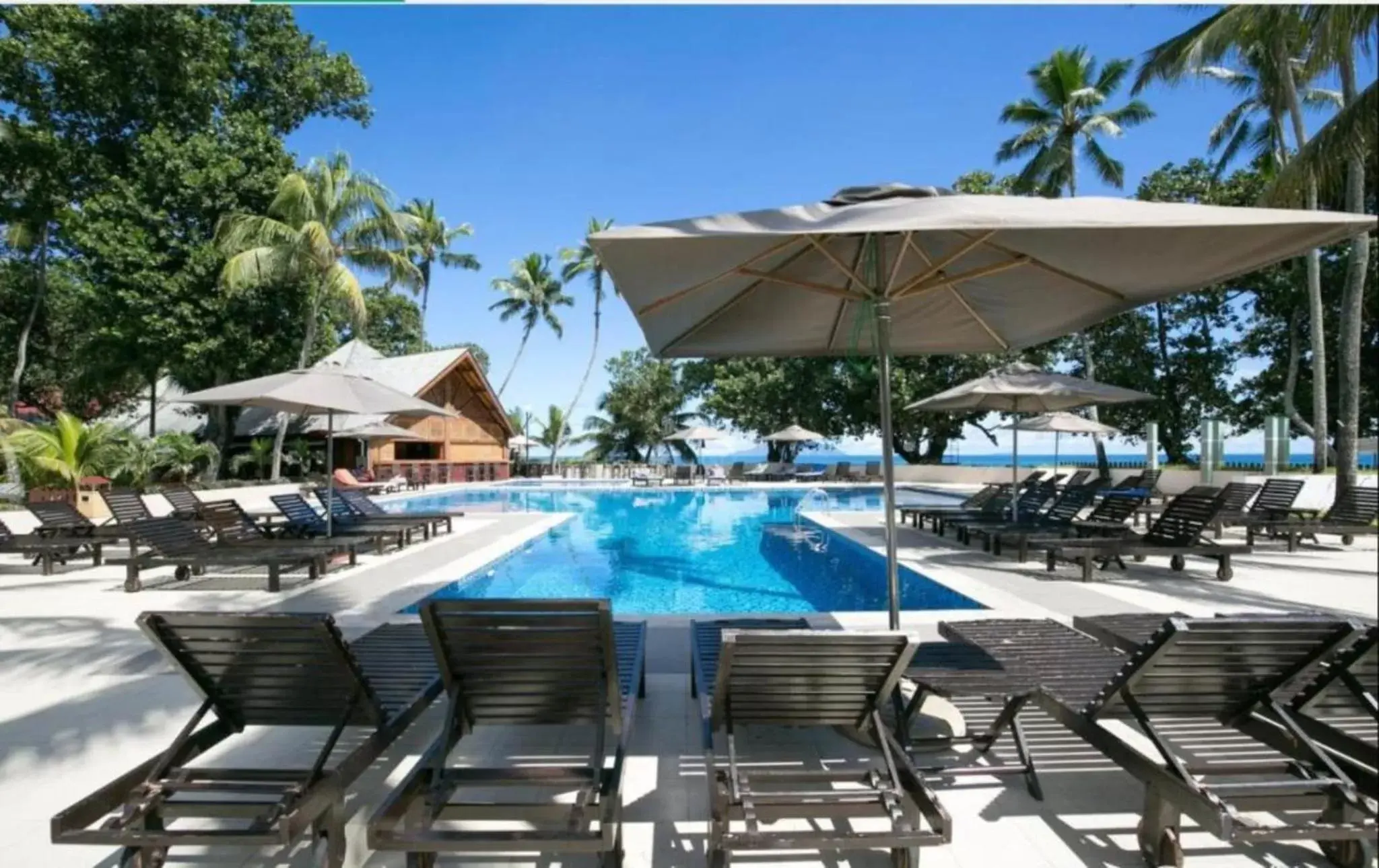 Swimming pool in Berjaya Beau Vallon Bay Resort & Casino Swimming pool in Berjaya Beau Vallon Bay Resort & Casino