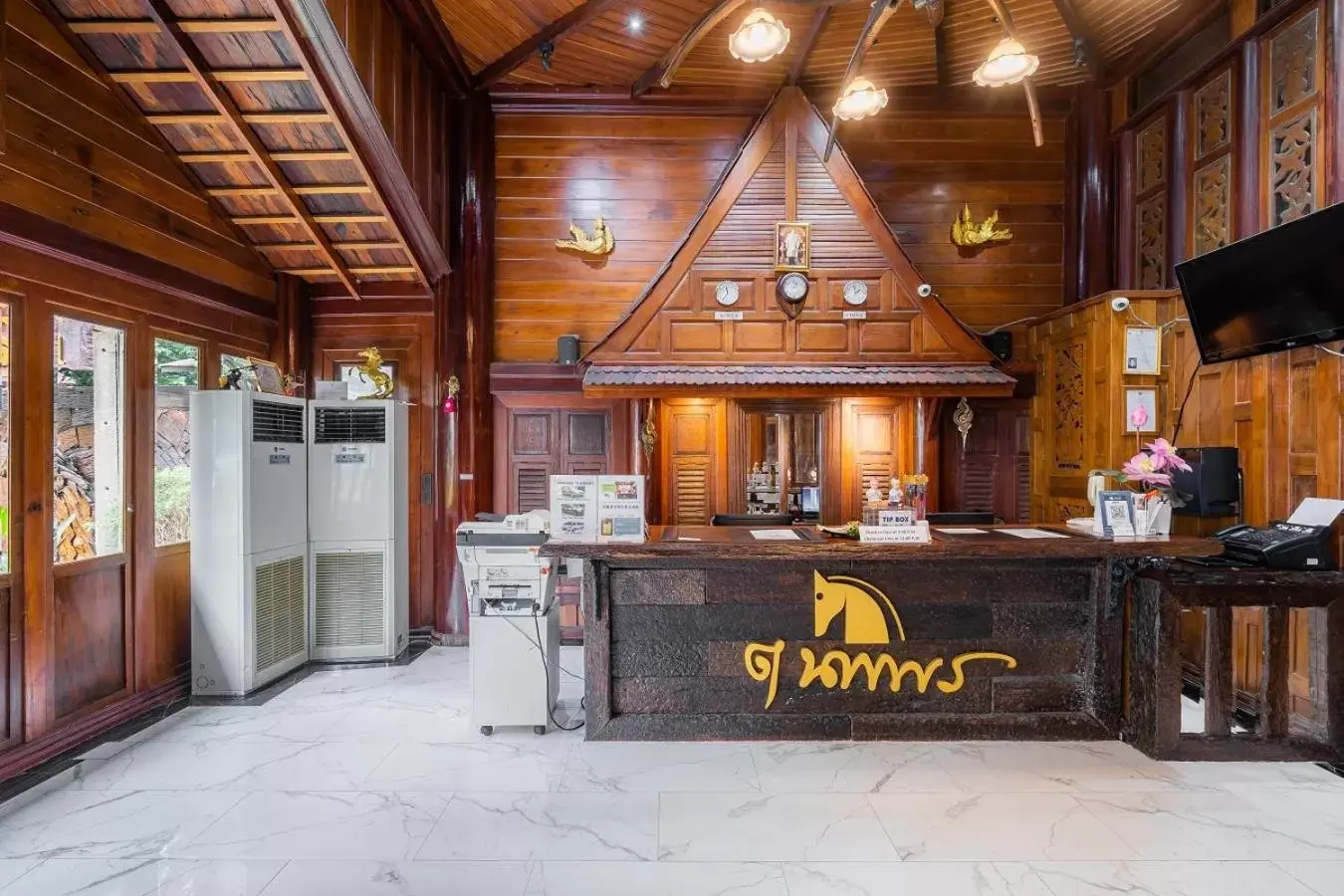 Lobby or reception in True Siam Phayathai Hotel