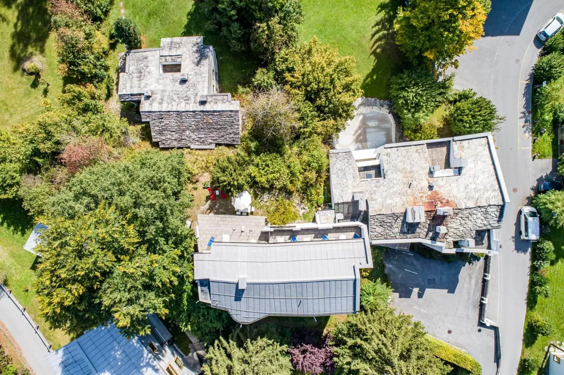 Bird's eye view, Bird's-eye View in Casa Las Caglias