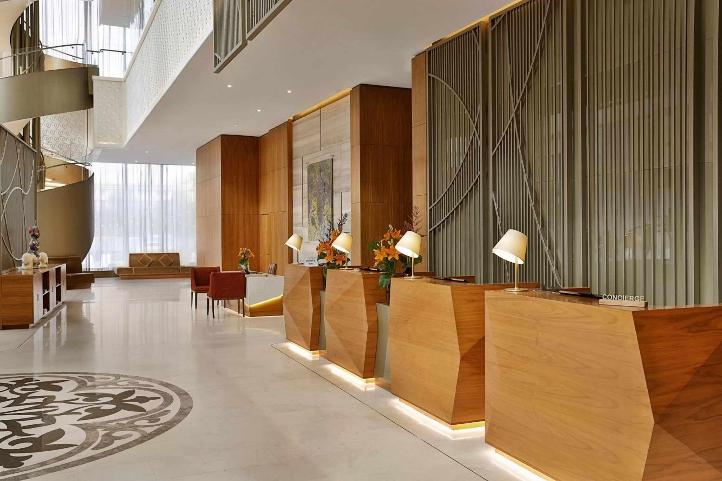 Lobby or reception in Sheraton Astana Hotel